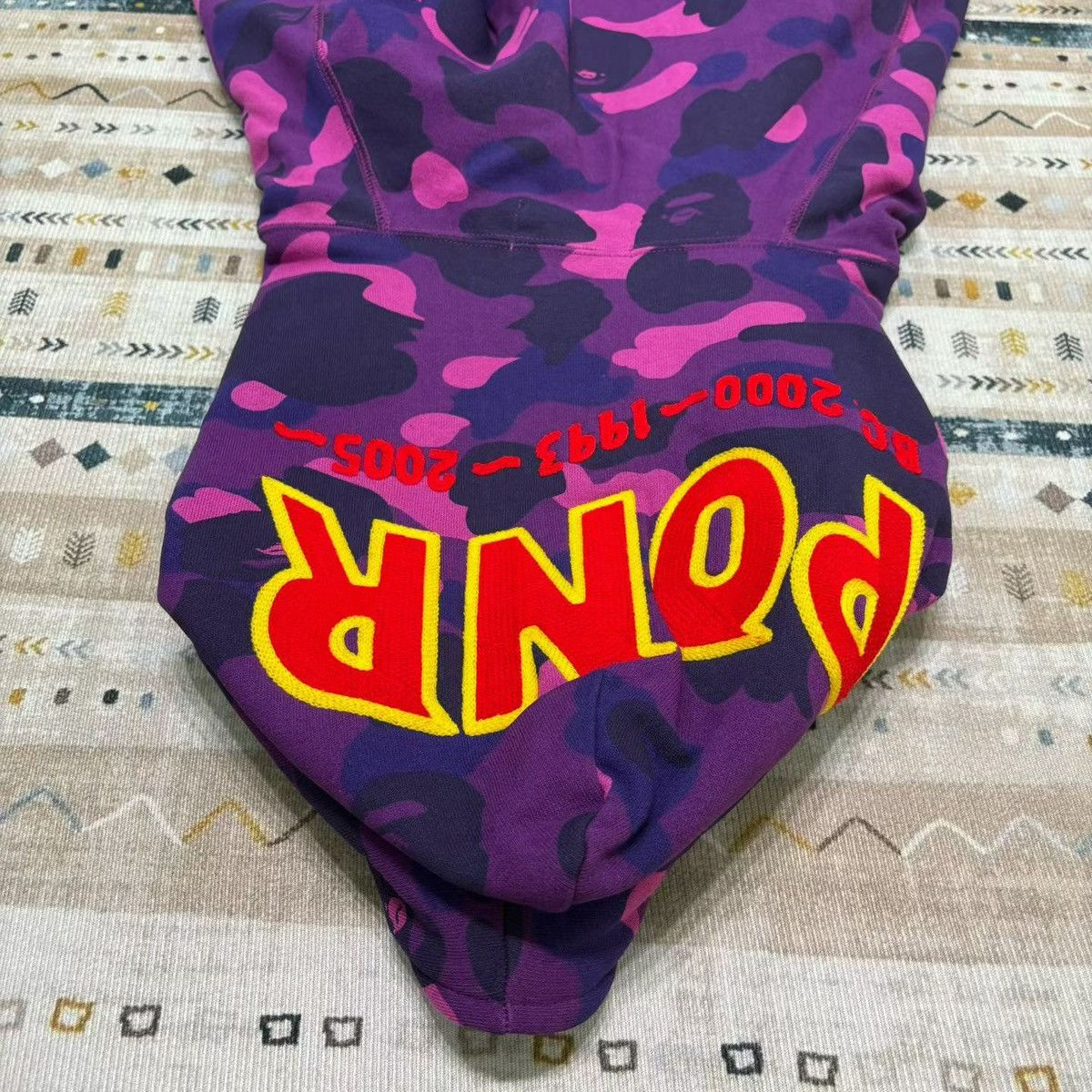 Bape COLOR CAMO SHARK FULL ZIP HOODIE Size US XL / EU 56 / 4 - 8 Thumbnail