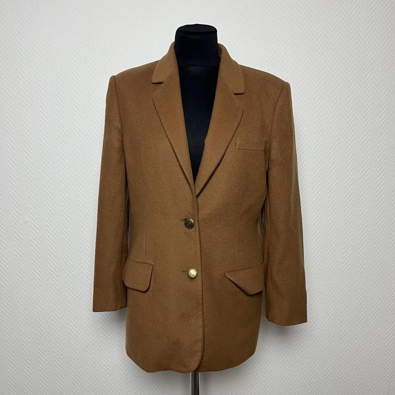 Les Copains Les Copains Vintage Wool Blazer Brown Button Jacket Size M Size M / US 6-8 / IT 42-44 - 10 Thumbnail