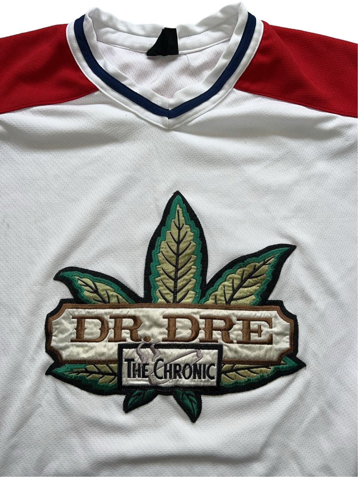 Vintage Dr. Dre “The Chronic” Vintage Hockey Jersey – 90s Hip Hop Size US XL / EU 56 / 4 - 3 Thumbnail
