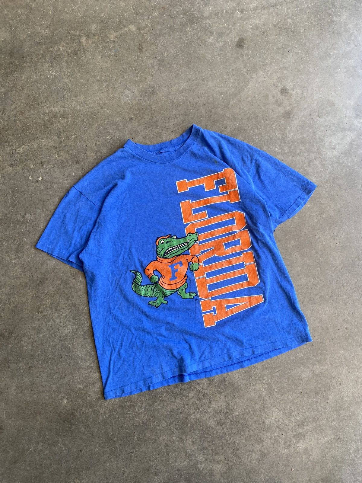 Vintage 80s Florida Spelled Out Made in U.S.A Tee Size US XL / EU 56 / 4 - 2 Thumbnail