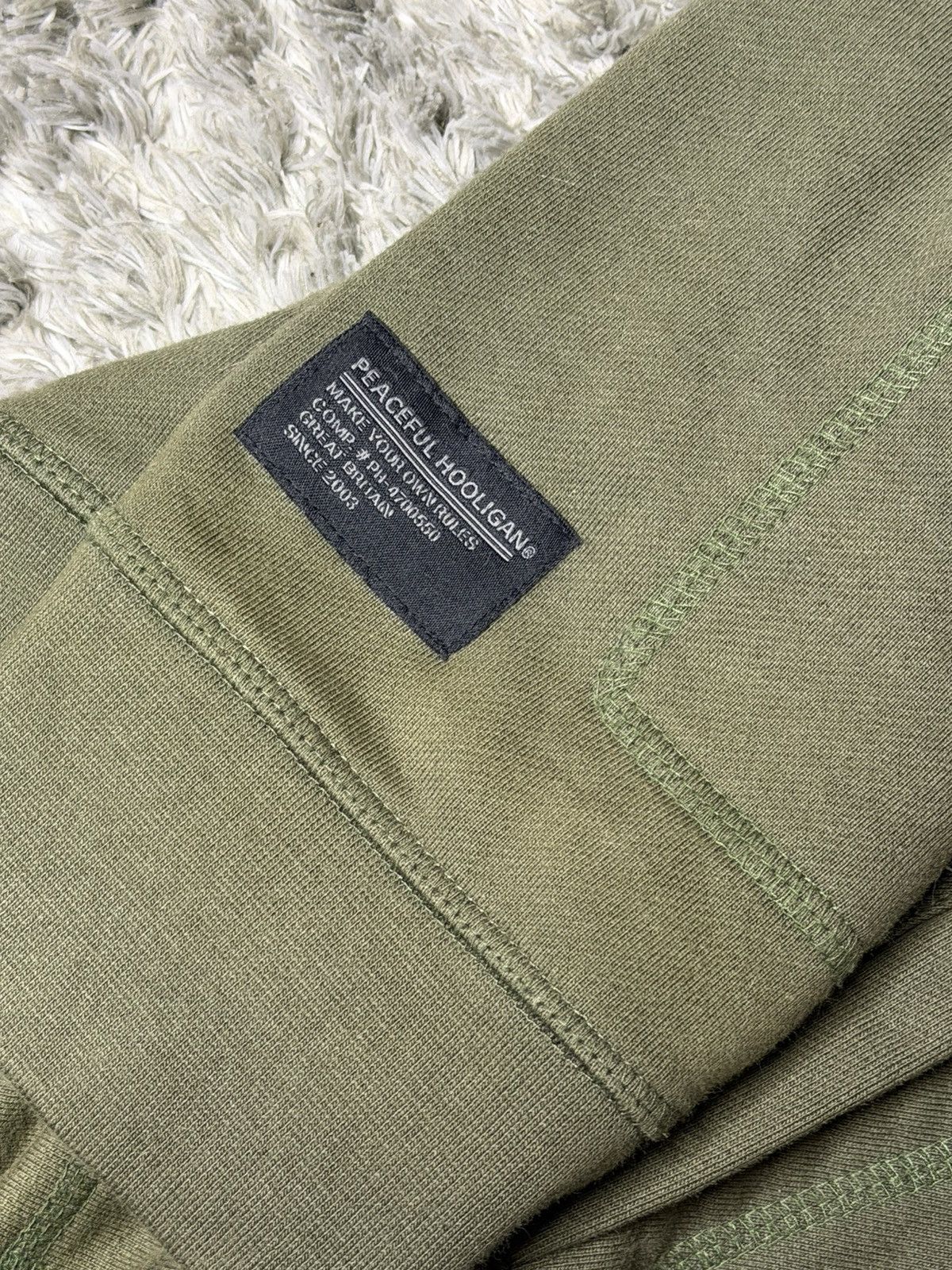 Other Peaceful Hooligan Hoodie Policeful Olive Size US L / EU 52-54 / 3 - 5 Thumbnail