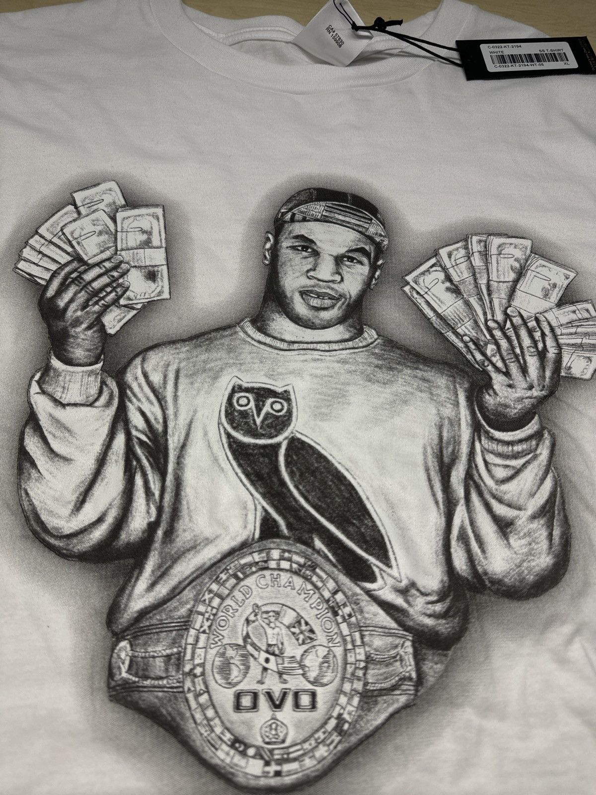 OVO hotsell Tyson Money Mike T-Shirt