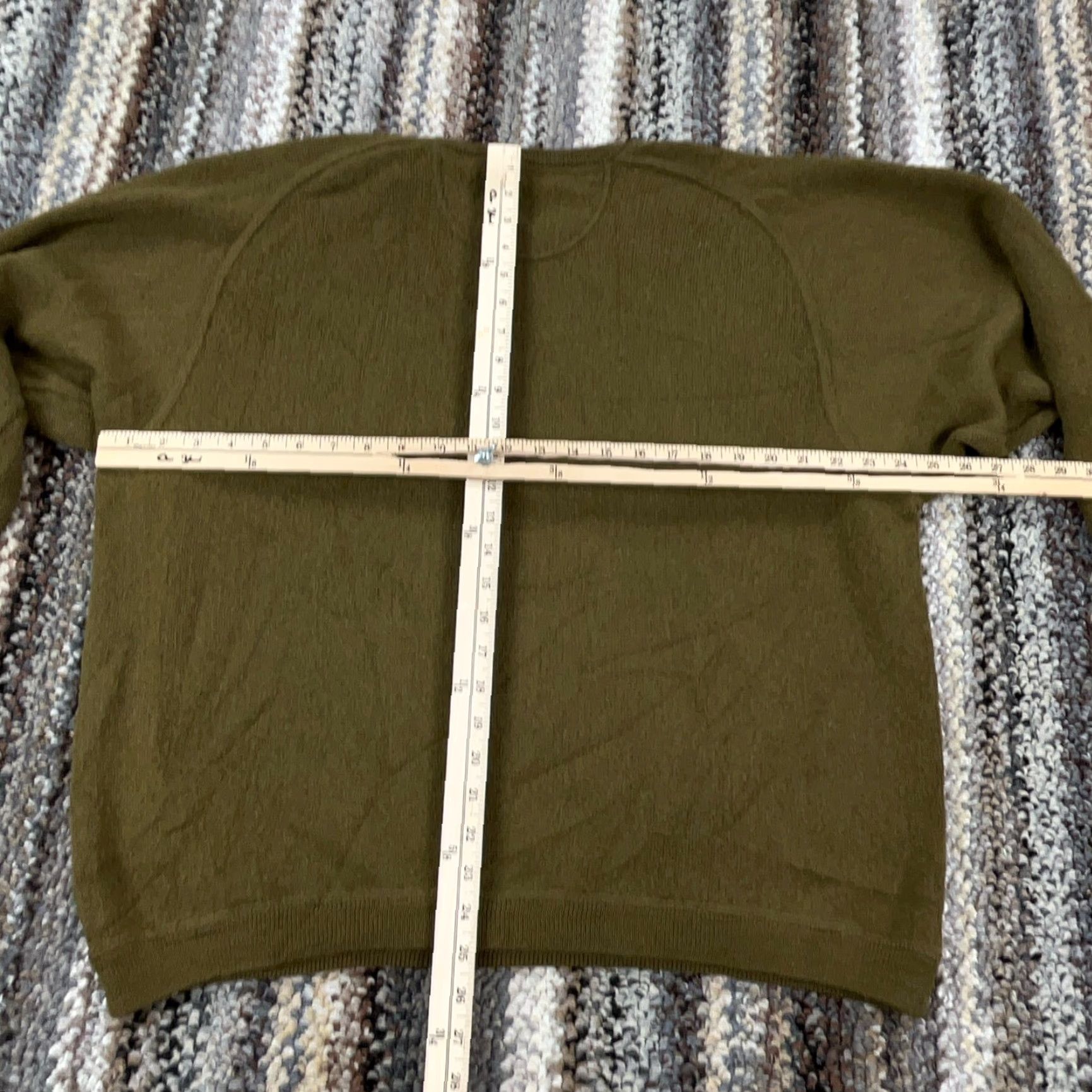 Olive Stephen Gold Men's Sweater XL Green Alpaca Lyocell Crew Neck Pullover Knit Casual Outdoor 90s? Size US XL / EU 56 / 4 - 6 Thumbnail