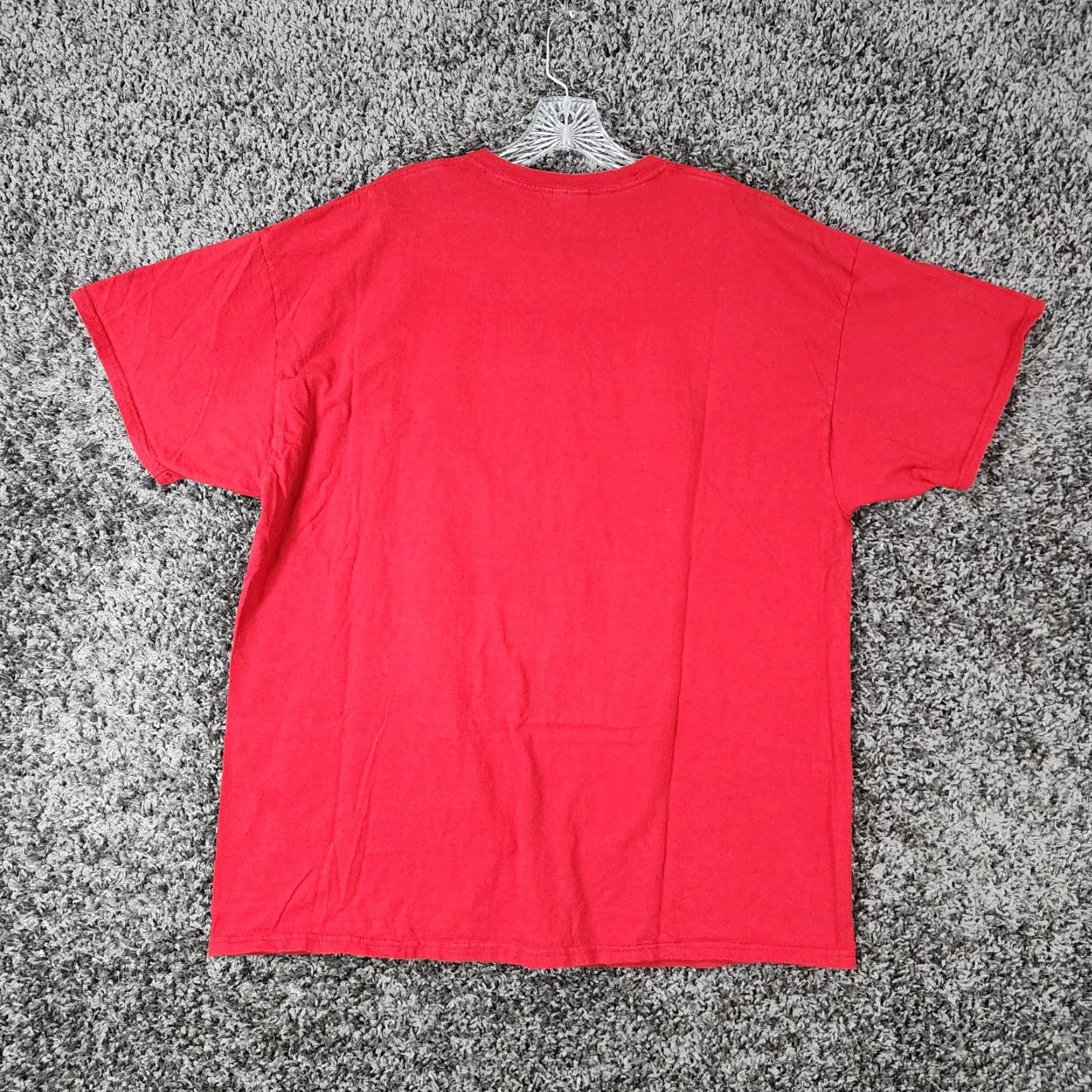 Fruit Of The Loom Fruit Of The Loom Mens Red Santa Beard Short Sleeve Graphic Tee 2XL Mens Red Santa Beard Short Sleeve Graphic Tee 2XL Size US 39 - 4 Thumbnail