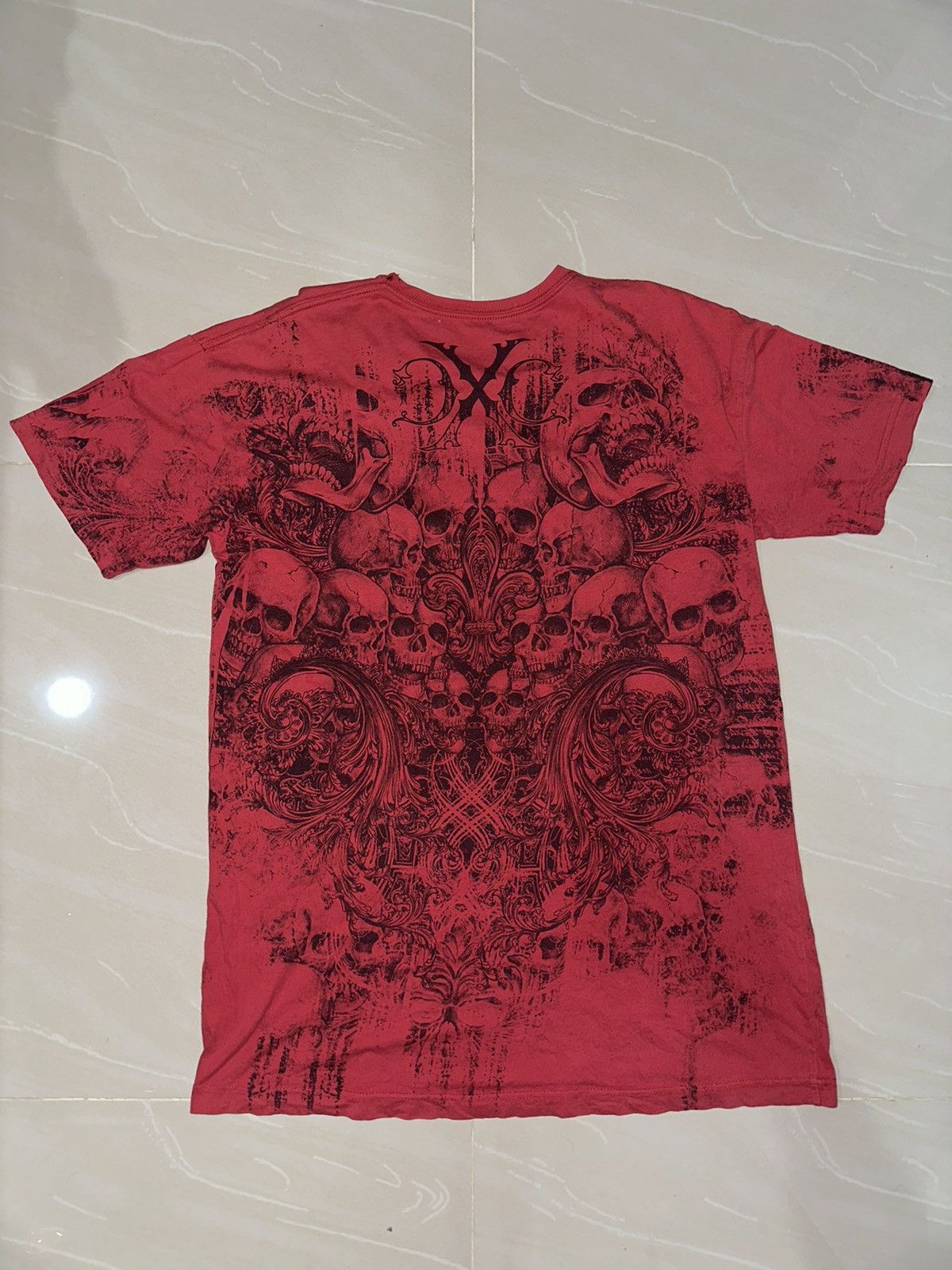Affliction × Vintage Rare Extreme Couture t shirt Size US XL / EU 56 / 4 - 1 Thumbnail