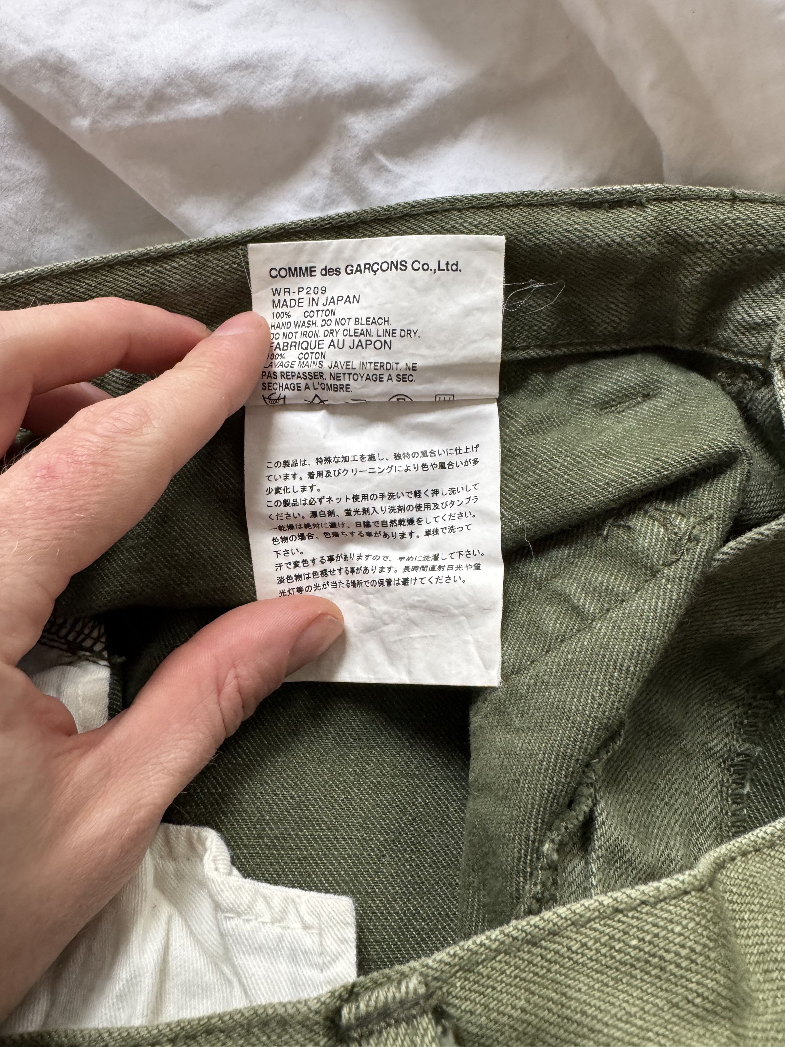 Comme des Garcons Vintage Comme Des Garcons Levis Reversed Pockets Size US 32 / EU 48 - 4 Thumbnail