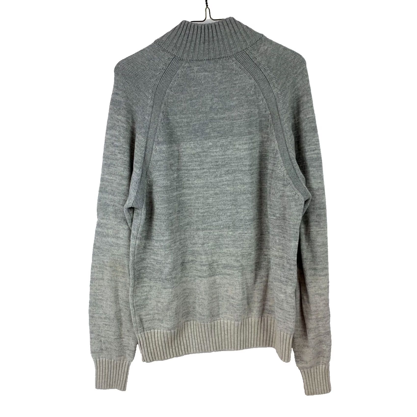Vintage Buckle Sweater Gray Quarter Zip Medium Size US M / EU 48-50 / 2 - 7 Thumbnail