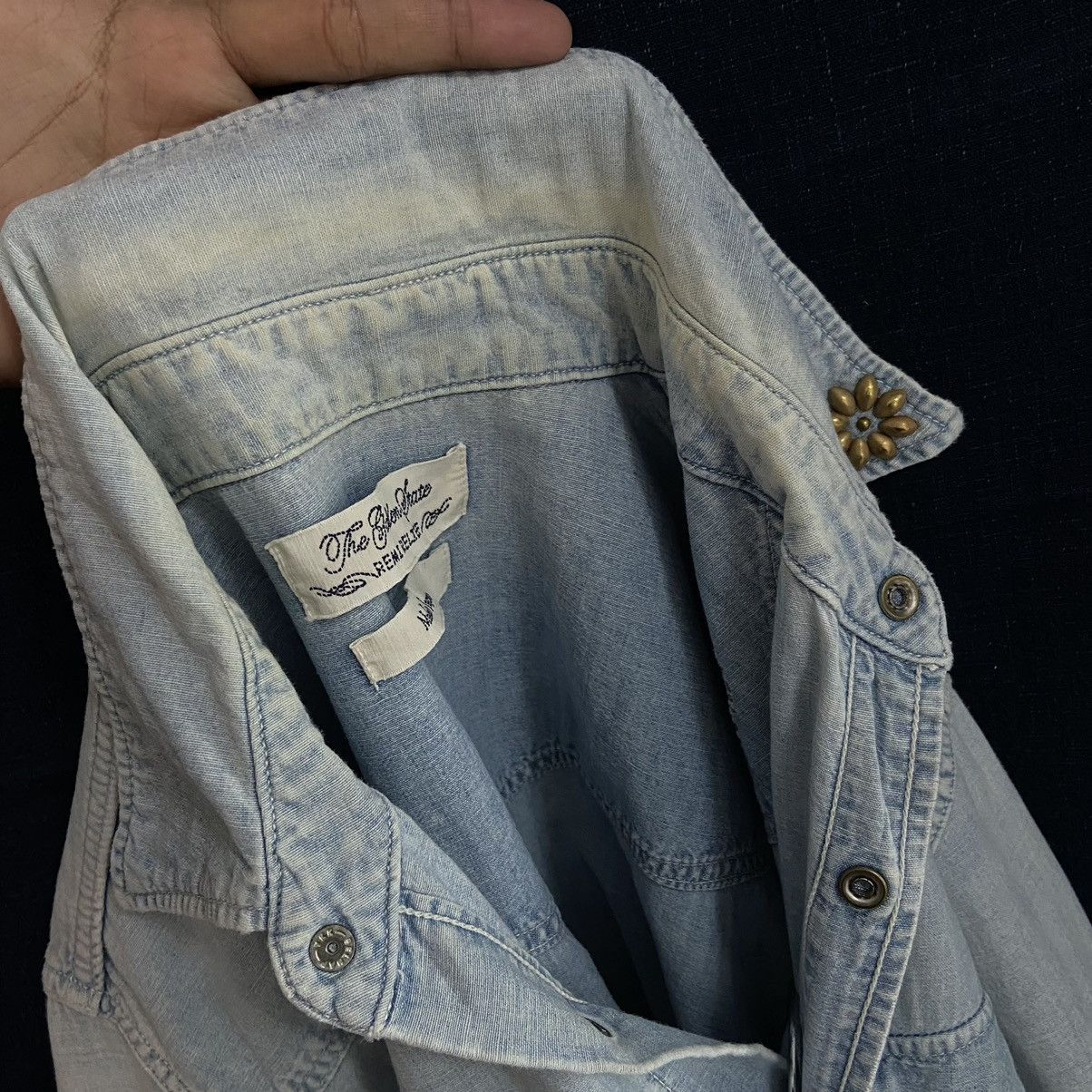 Japanese Brand × Remi Relief × Western Mountaineering Remi Relife Chambray shirt Size US M / EU 48-50 / 2 - 8 Thumbnail