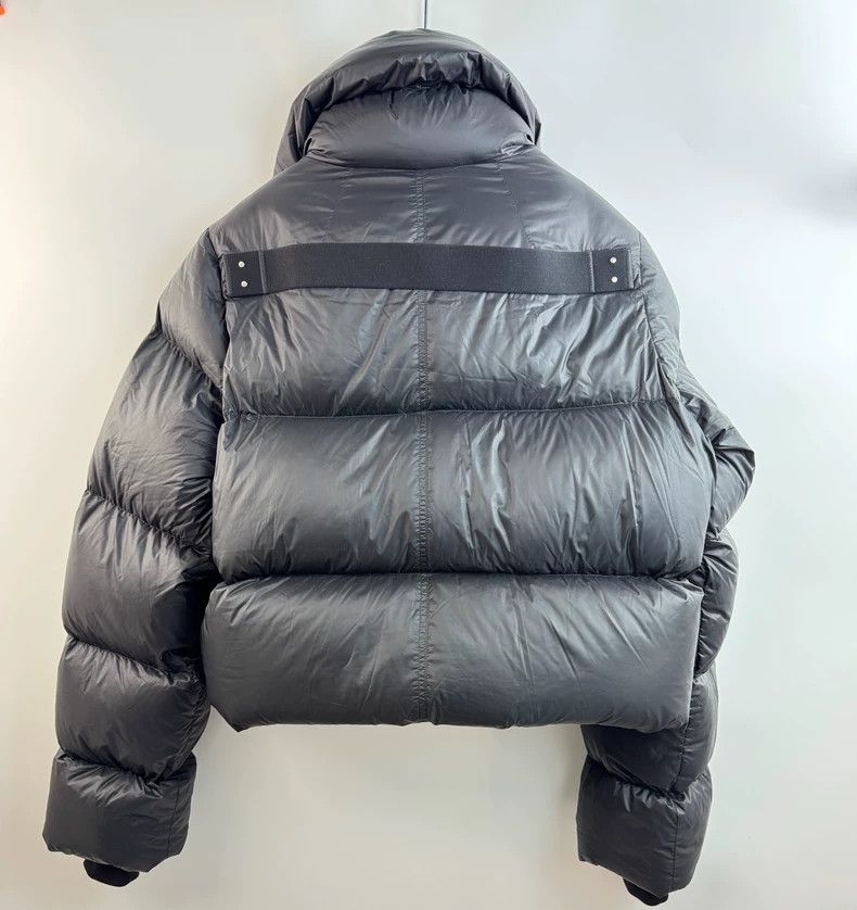 Rick Owens Rick Owens size 6 Black down jacket with small collar jacke Size US XS / EU 42 / 0 - 6 Thumbnail
