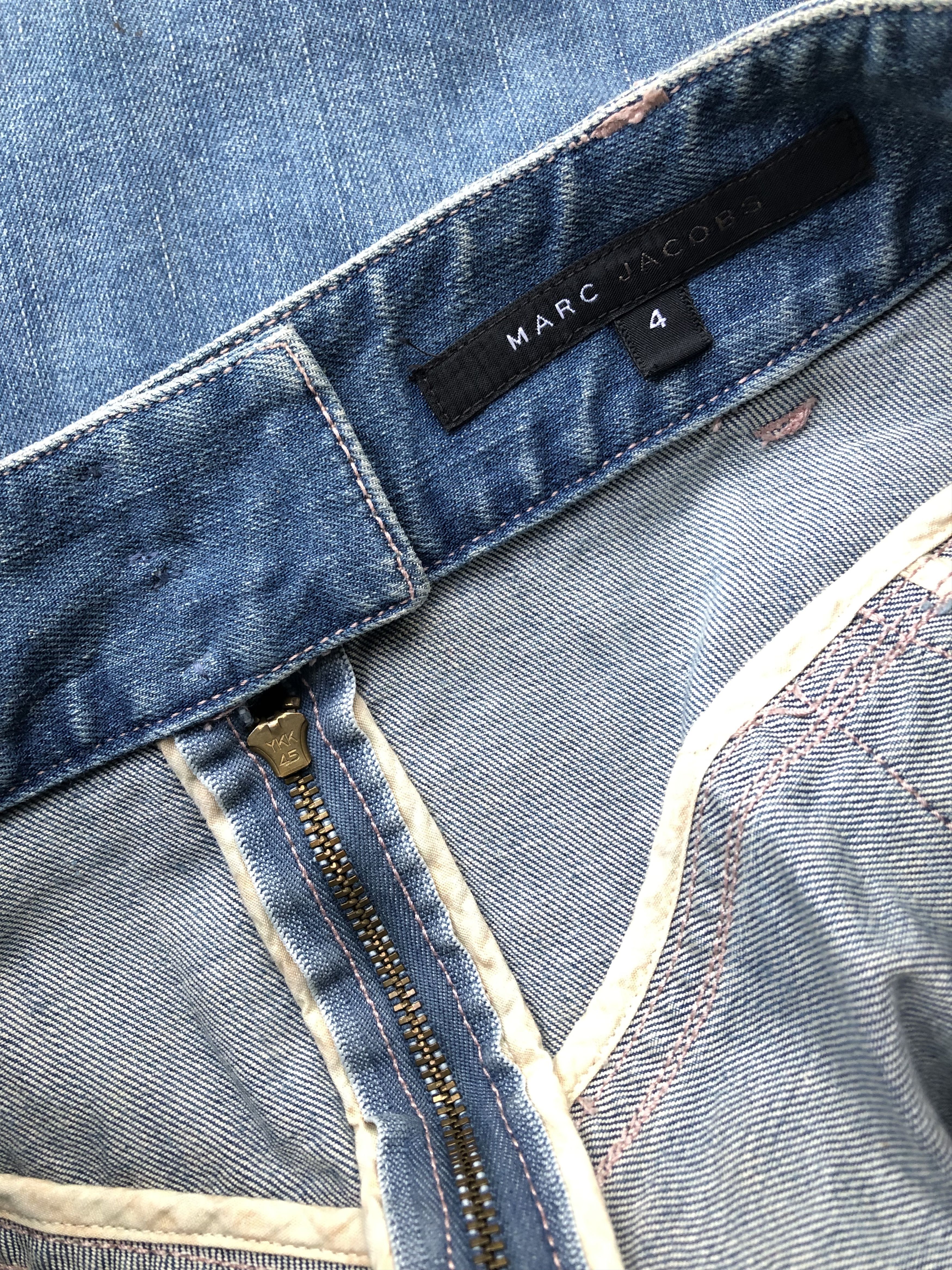 Marc Jacobs Vintage Marc jacobs Denim Skirt Size 28" / US 6 / IT 42 - 3 Thumbnail