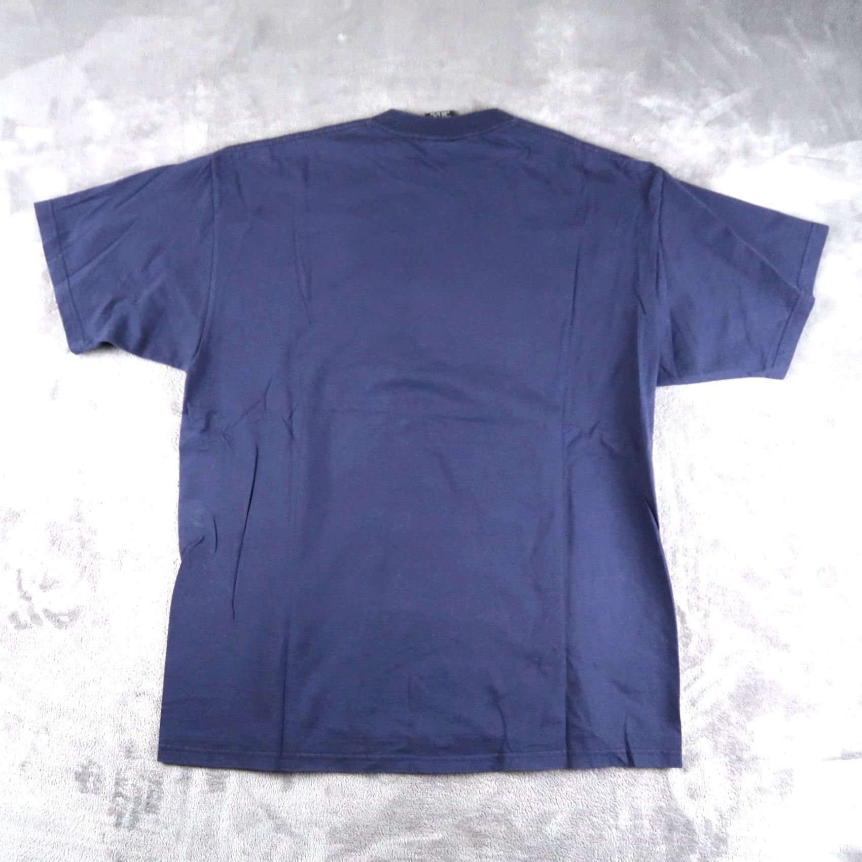 Kangol VINTAGE Kangol Hat Cap Graphic T Shirt Men’s L Made In USA Navy Blue 90s Hip Hop Tee Shirt Mens L Size US L / EU 52-54 / 3 - 2 Thumbnail