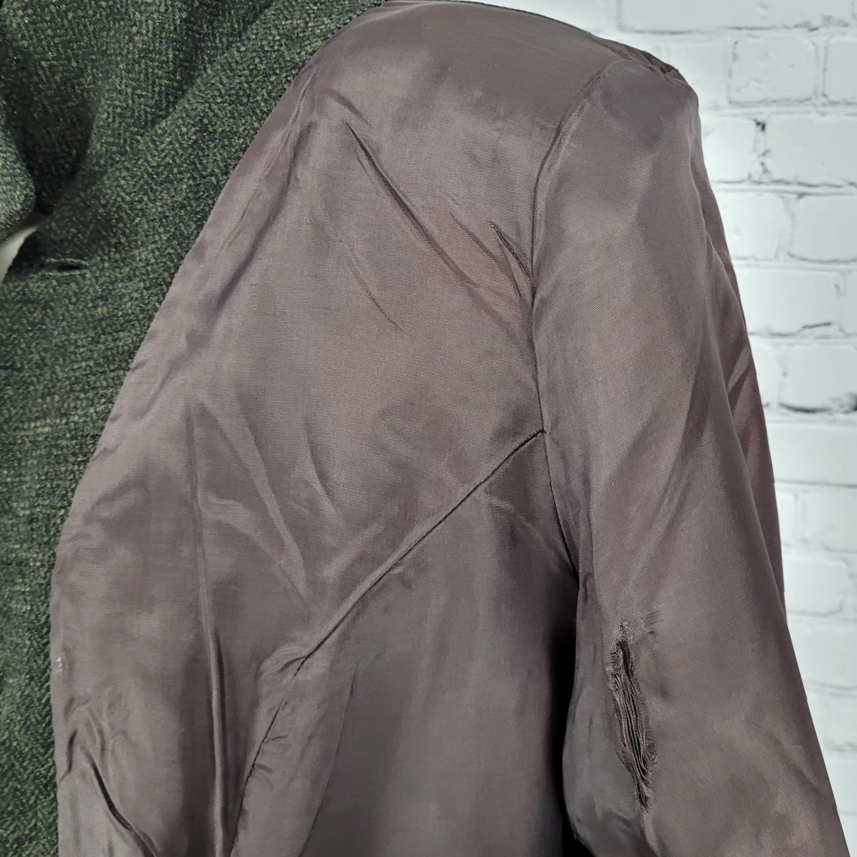 Vintage VINTAGE Field Manor Modern Classics Green Wool Blend Buttoned Jacket USA Made Size 14 Size XL / US 12-14 / IT 48-50 - 4 Thumbnail