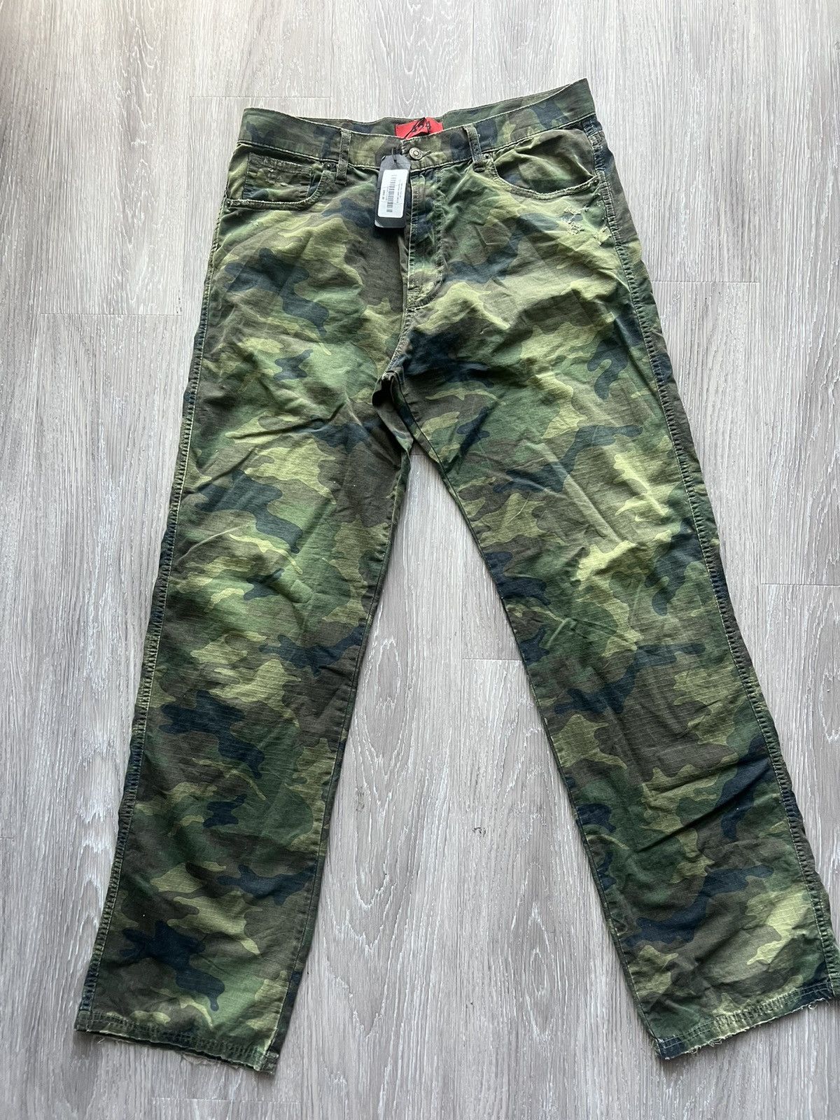 424 On Fairfax 424 inc. 5 pocket camo pants Grailed