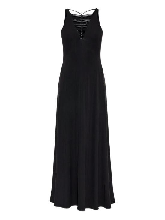 Emporio Armani EMPORIO ARMANI Women Long Skirts EW001633 AF14054UC001 Black Size S / US 4 / IT 40 - 1 Thumbnail