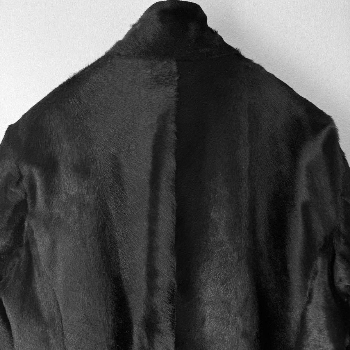 Emporio Armani Emporio Armani AW2012 Pony Hair Asymmetrical Leather Jacket Size US M / EU 48-50 / 2 - 7 Thumbnail