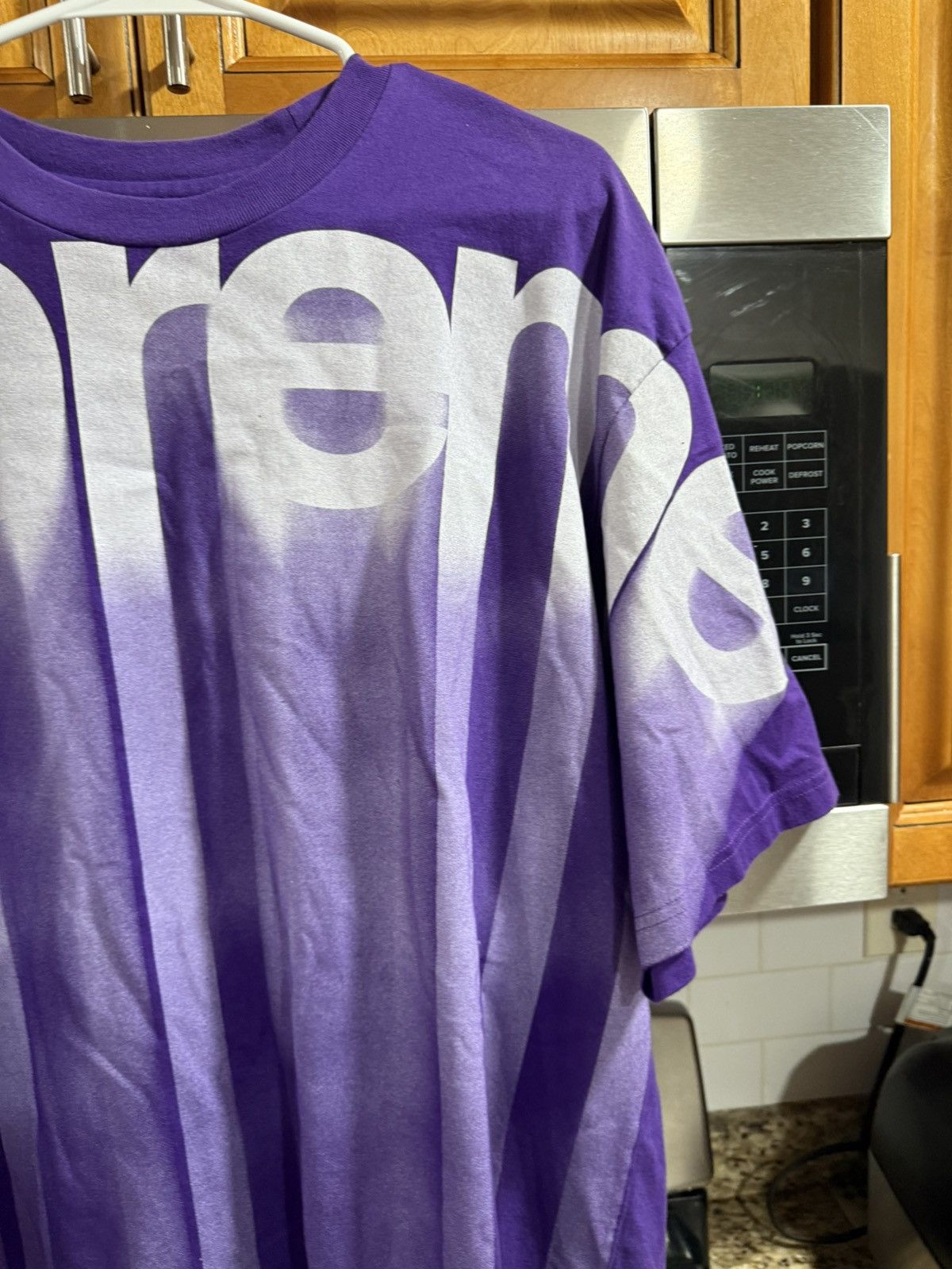 Supreme Supreme Bleed Logo Purple Shirt Tee Size Large Size US L / EU 52-54 / 3 - 3 Thumbnail