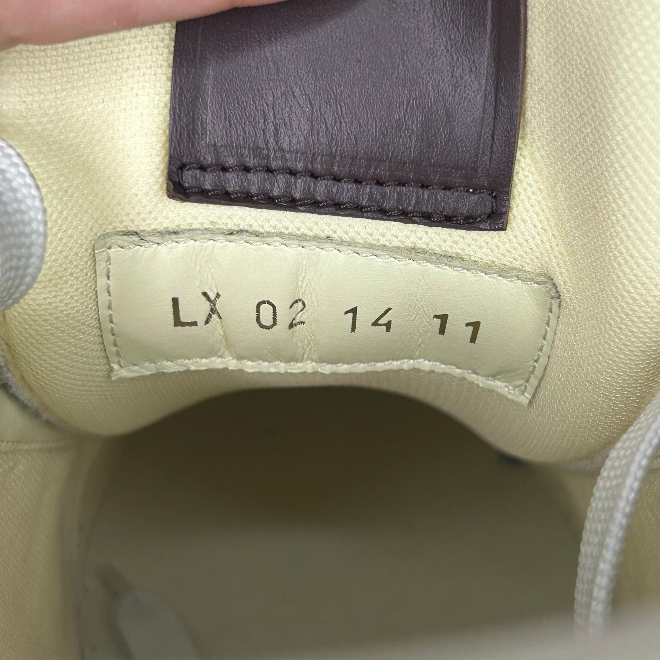 Louis Vuitton Louis Vuitton LV Trainer White Mocha Size 12-13 Size US 12.5 / EU 45-46 - 6 Thumbnail
