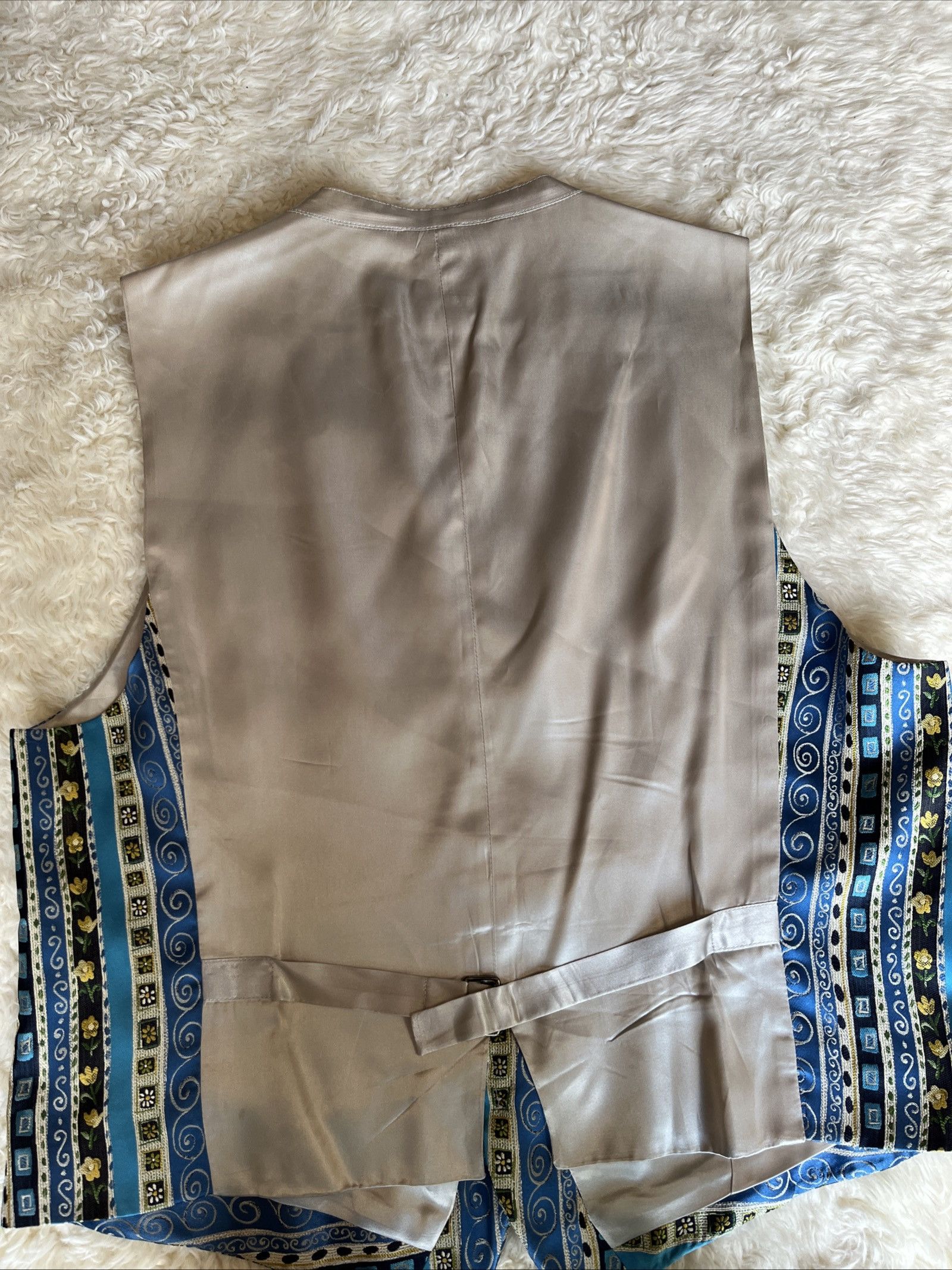 Kenzo Kenzo Homme Silk Vest size XXL colorful blue Size US XXL / EU 58 / 5 - 3 Thumbnail
