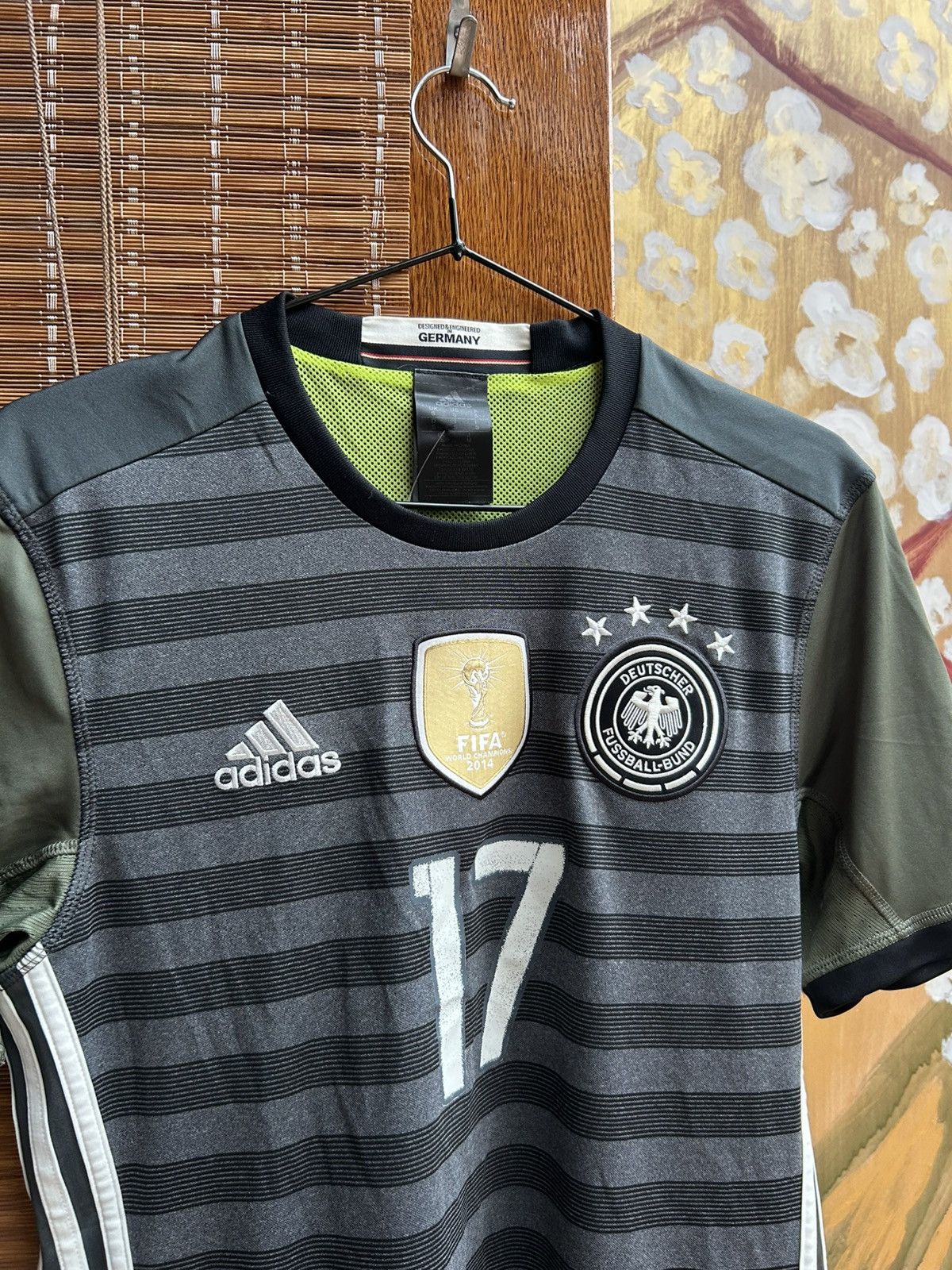 Adidas 2016-2017 Adidas Germany Away Jersey #17 Boateng Blokecore Size US S / EU 44-46 / 1 - 3 Thumbnail