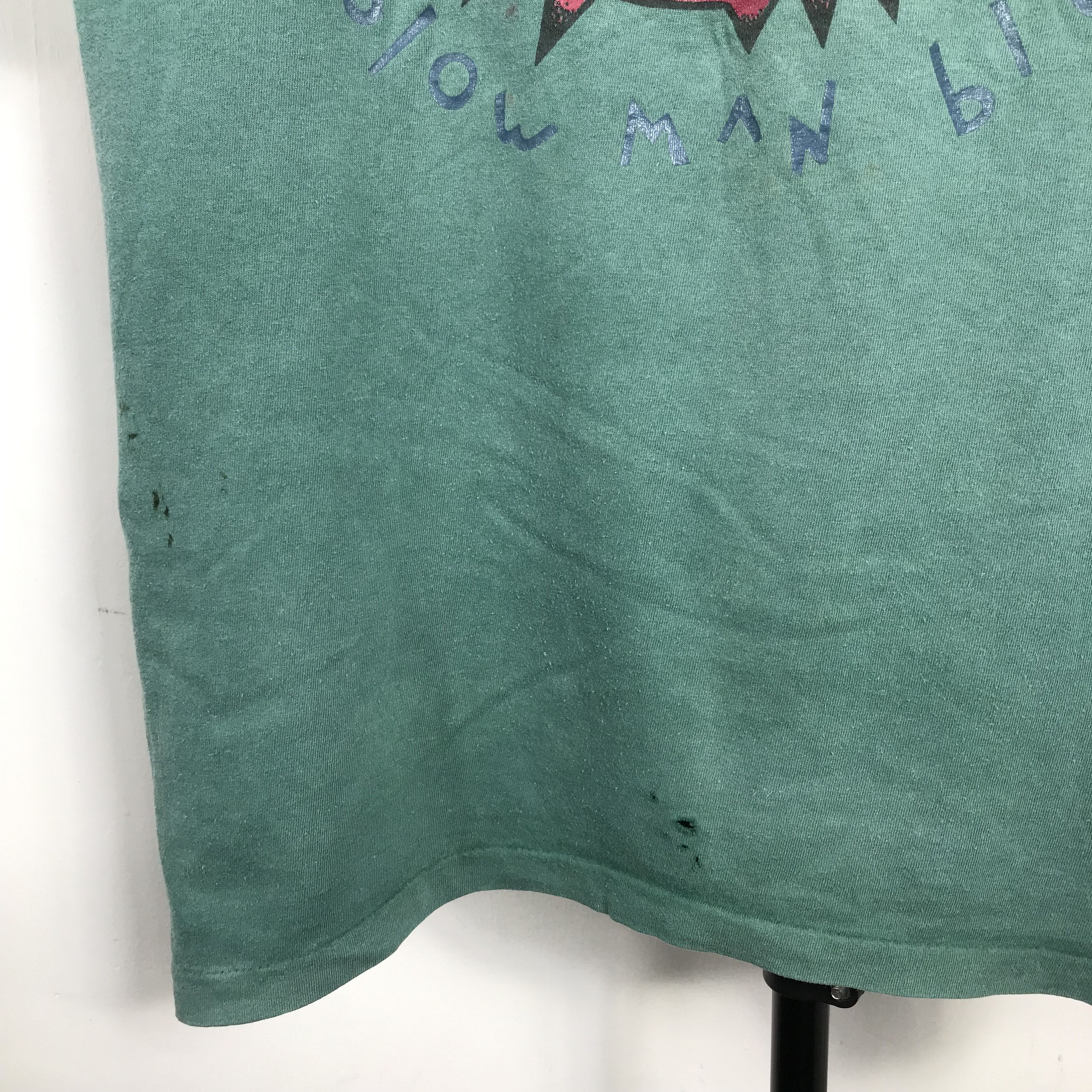 Arts & Science 90s Grant Wood American Gothic Art blow man blow movie shirt Size US L / EU 52-54 / 3 - 5 Thumbnail