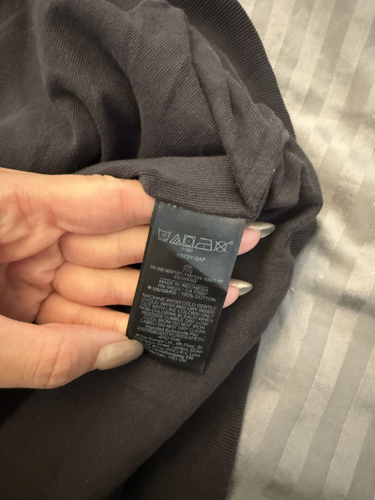 Gap × Yeezy Black Yeezy x gap hoodie Size US XXL / EU 58 / 5 - 3 Thumbnail