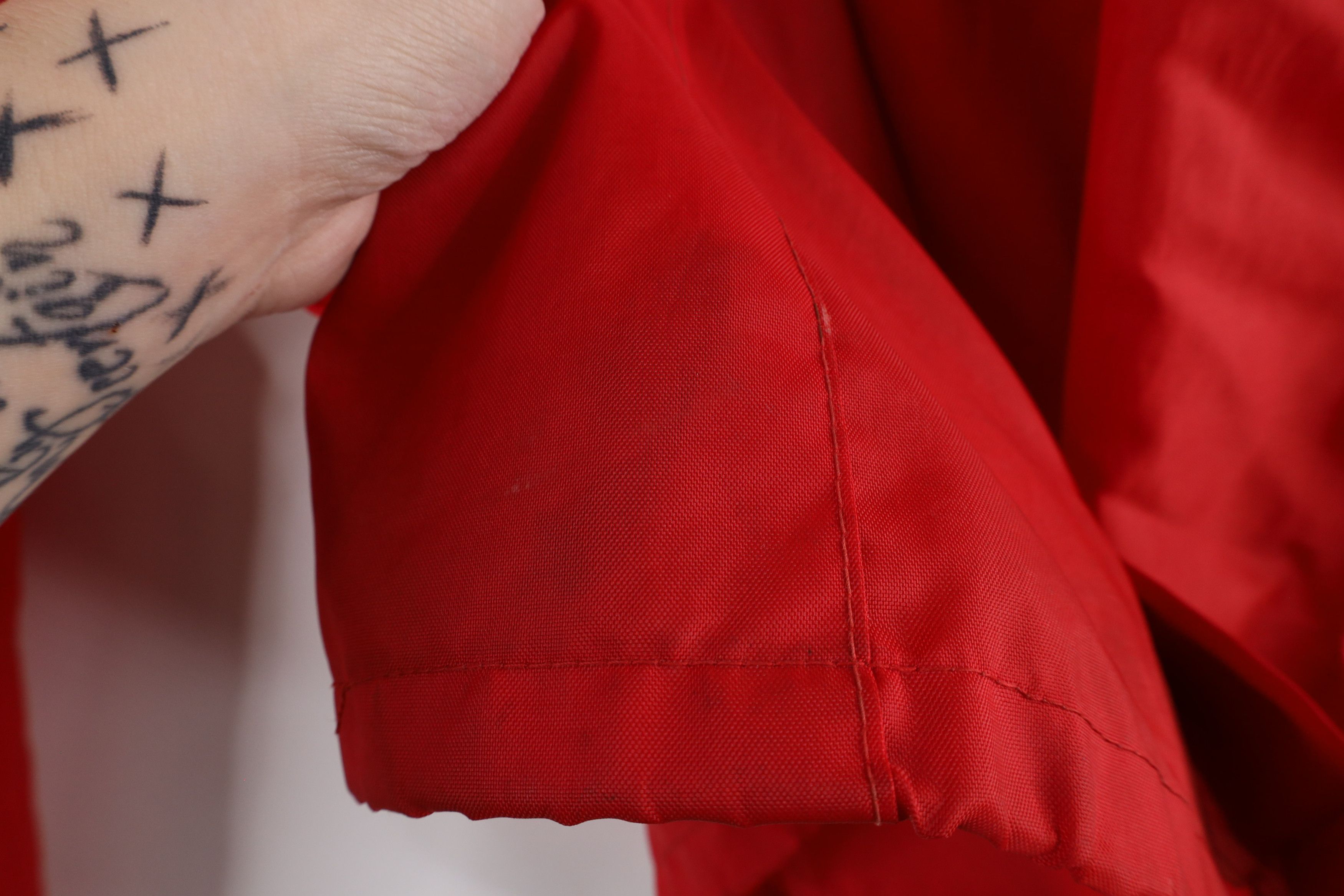 Vintage Vintage 70s Streetwear Coaches Windbreaker Jacket Red Size US XL / EU 56 / 4 - 9 Thumbnail
