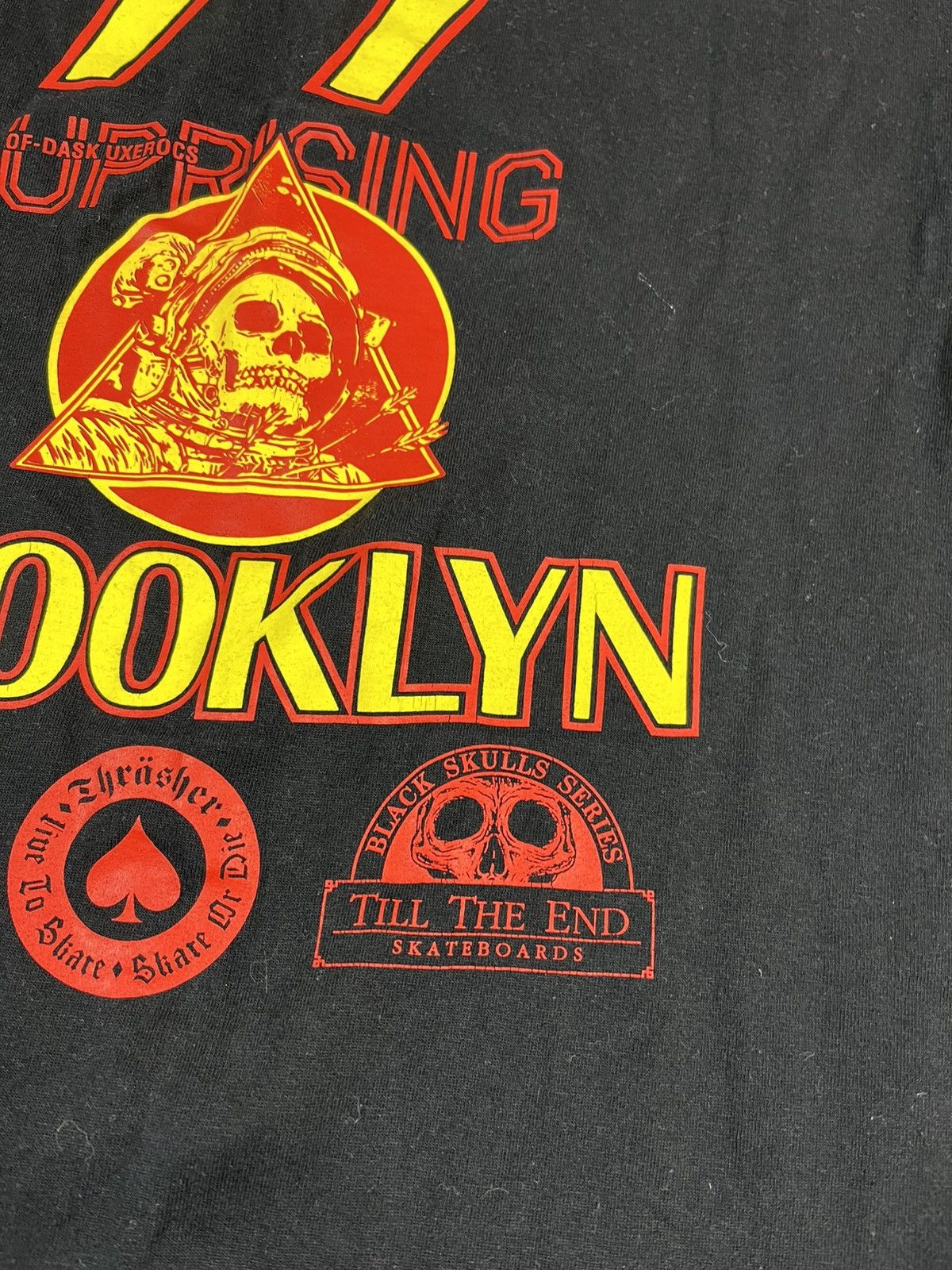 Thrasher Trasher Brooklyn 77 Rare t Shirt Size US M / EU 48-50 / 2 - 8 Thumbnail