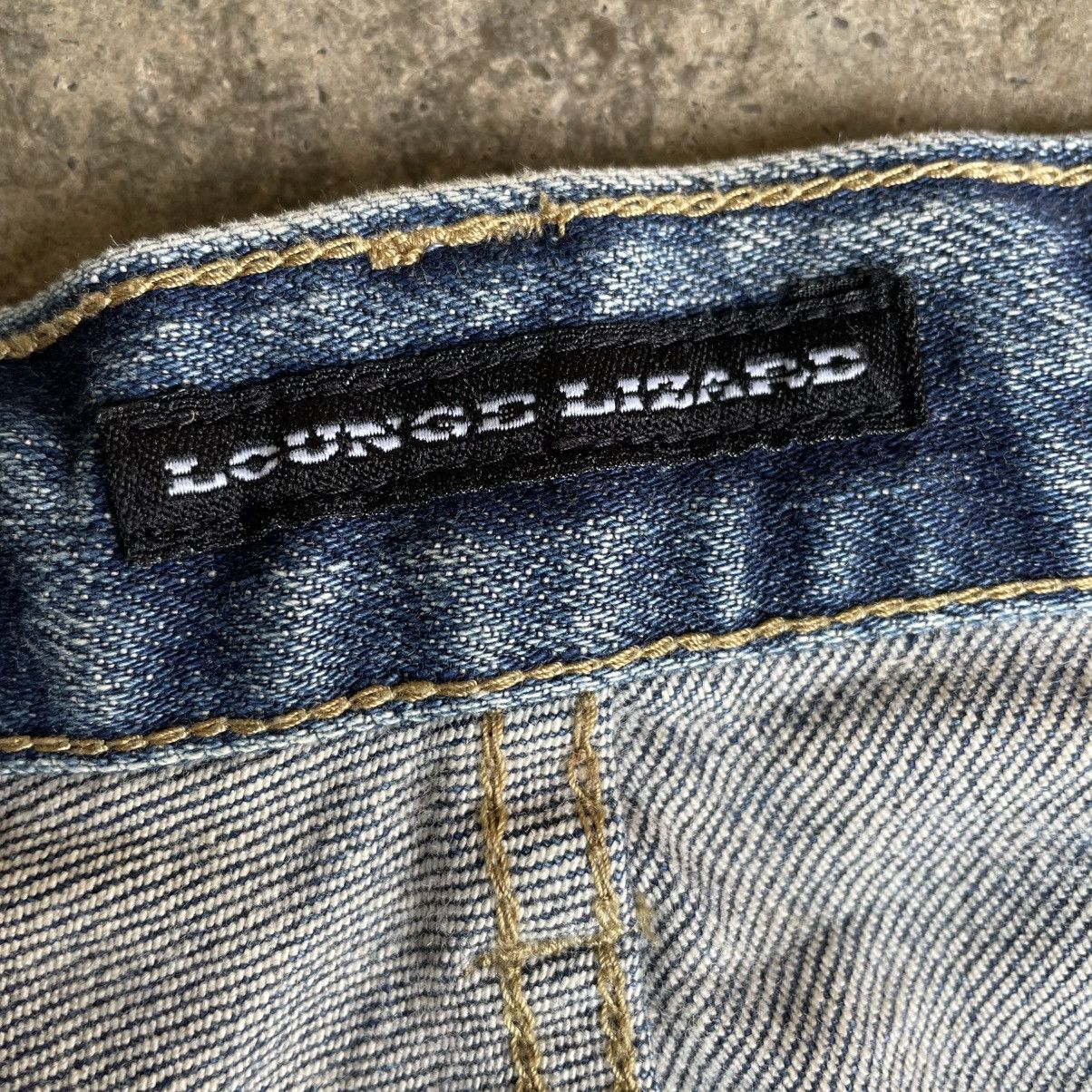 Lounge Lizard 🔥🇯🇵Lounge Lizard Stoned Washed Ripped Distress Skinny Jeans Size US 30 / EU 46 - 12 Thumbnail
