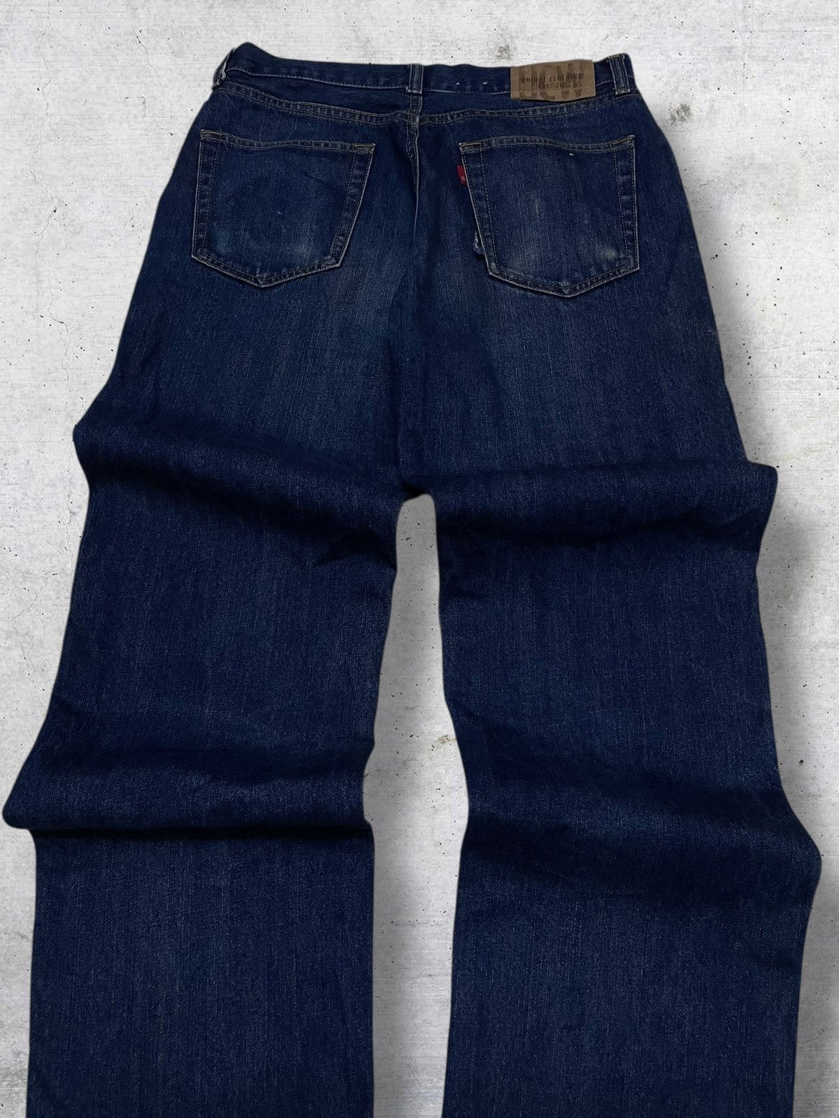 Japanese Brand VINTAGE UCV 90S JAPAN DESIGNER INDIGO STREETWEAR DENIM Size US 30 / EU 46 - 11 Thumbnail