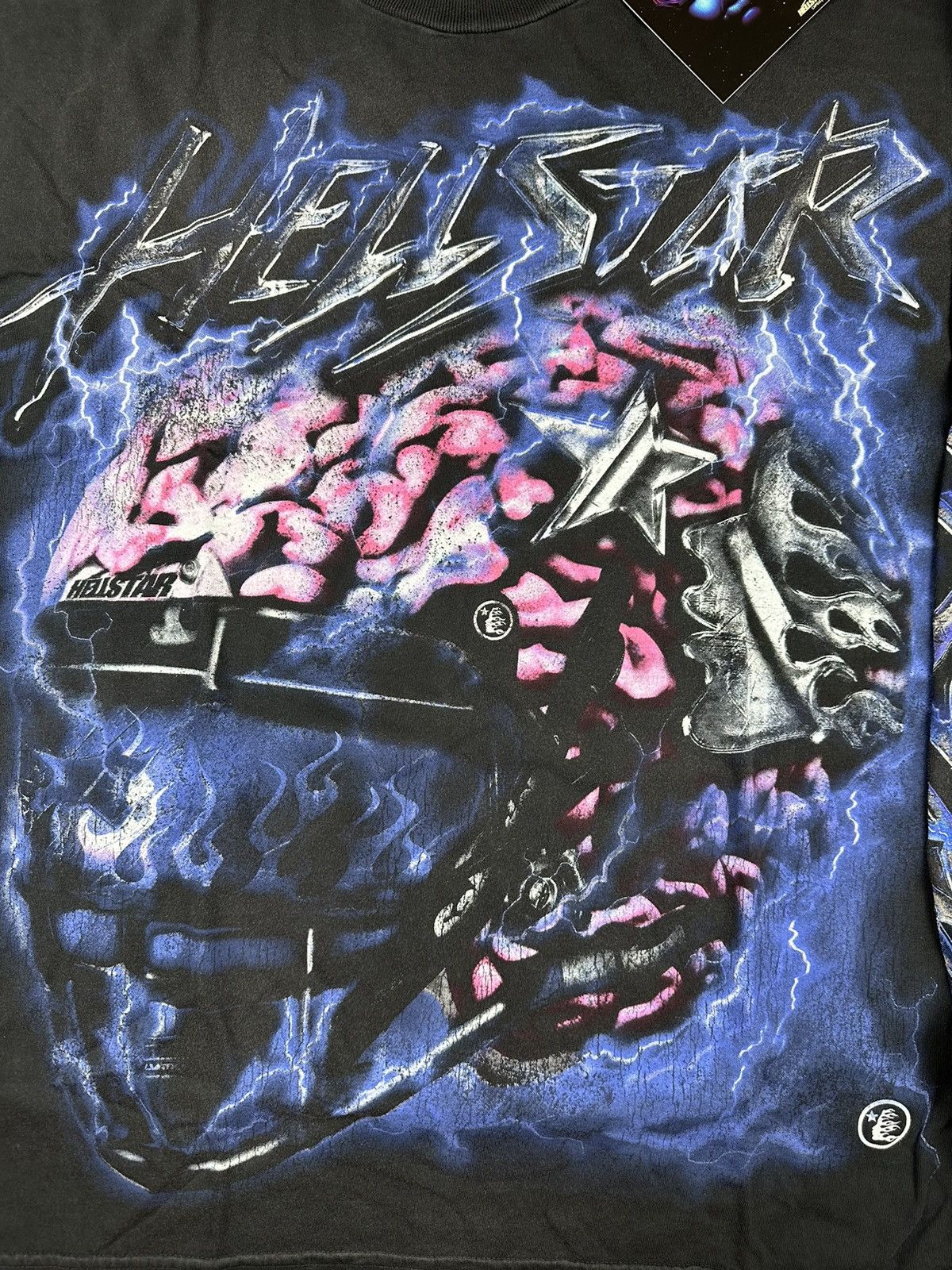 HELLSTAR Hellstar Helmet Long Sleeve T-shirt Size US L / EU 52-54 / 3 - 2 Thumbnail