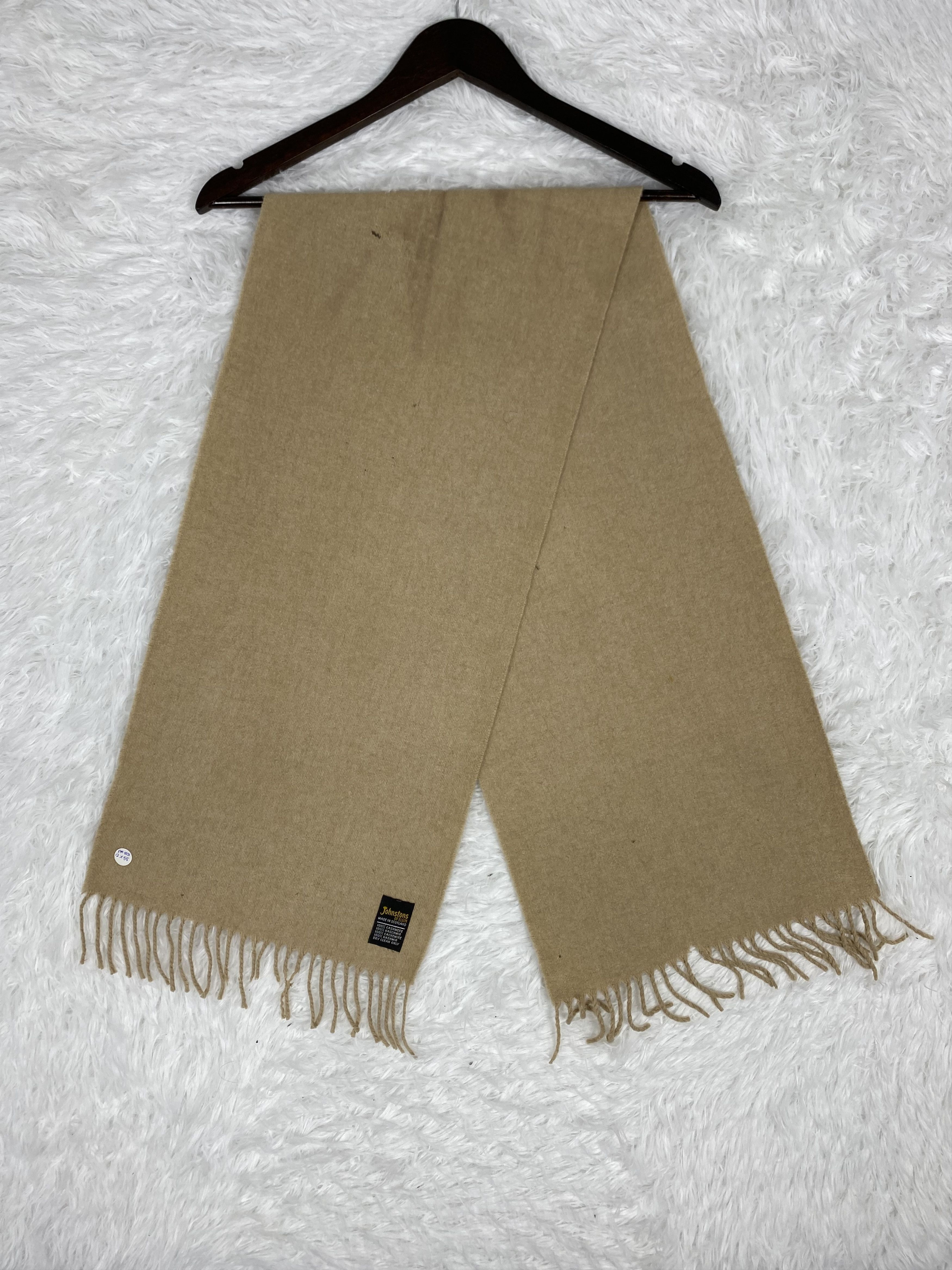Johnstons Of Elgin Vintage Johnstons of Elgin Scarf / Muffler Neckwear PM0031 Size ONE SIZE - 1 Thumbnail