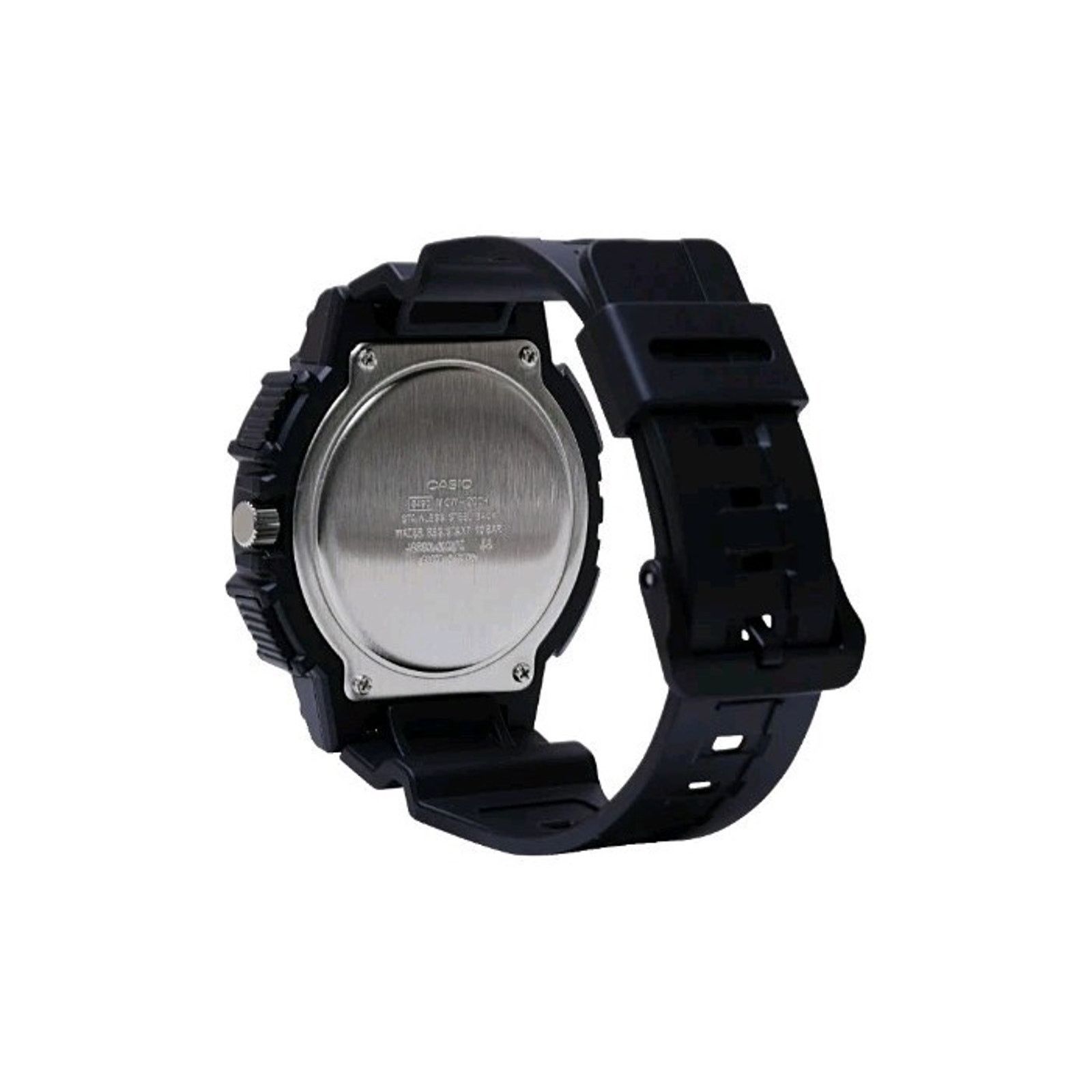 Casio Casio MCW200H-4AV, Chronograph Watch, Black Resin Band Size ONE SIZE - 3 Thumbnail