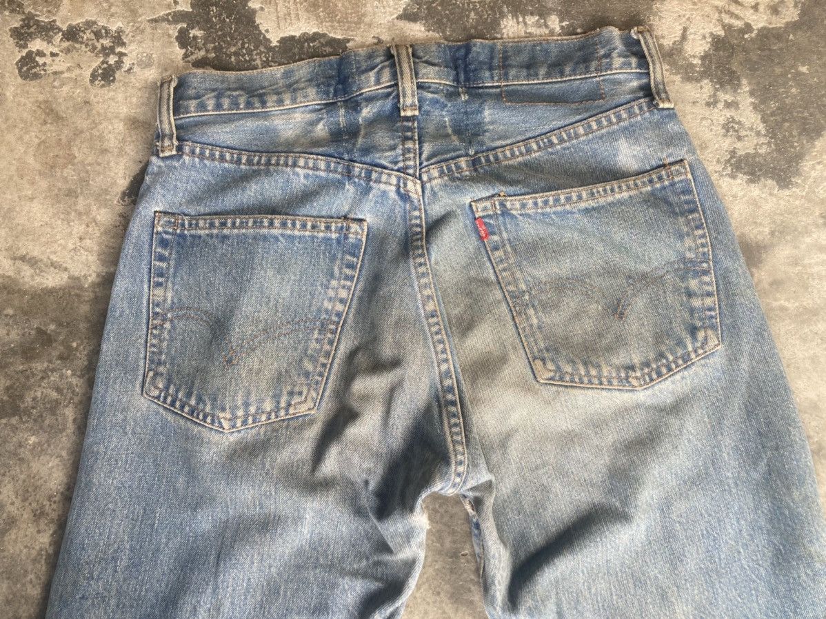 Levi's × Vintage Vintage Levi’s 505-0217 Single Black V Bold Size US 32 / EU 48 - 7 Thumbnail