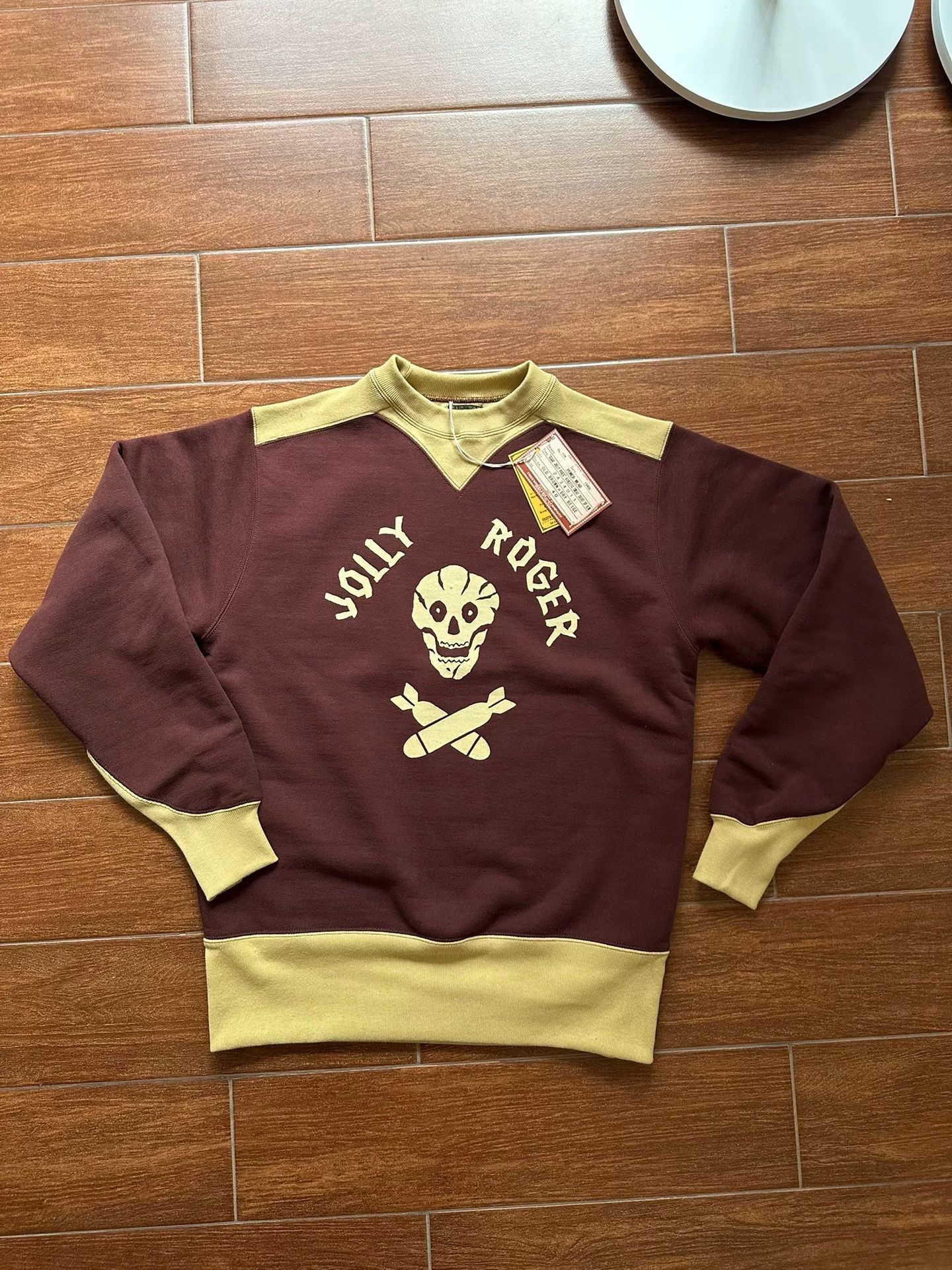 Freewheelers Jolly Rogers Pirate Flag Hoodie Sweatshirt Size US L / EU 52-54 / 3 - 1 Thumbnail