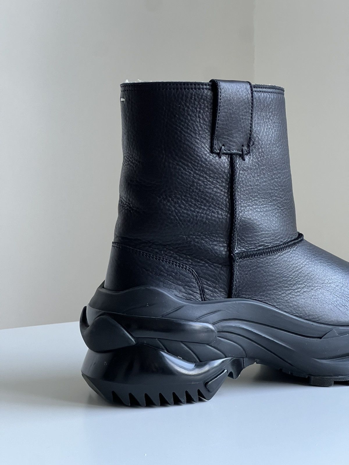 Maison Margiela Margiela Shearling Boots in Black Size US 6.5 / EU 39-40 - 5 Thumbnail