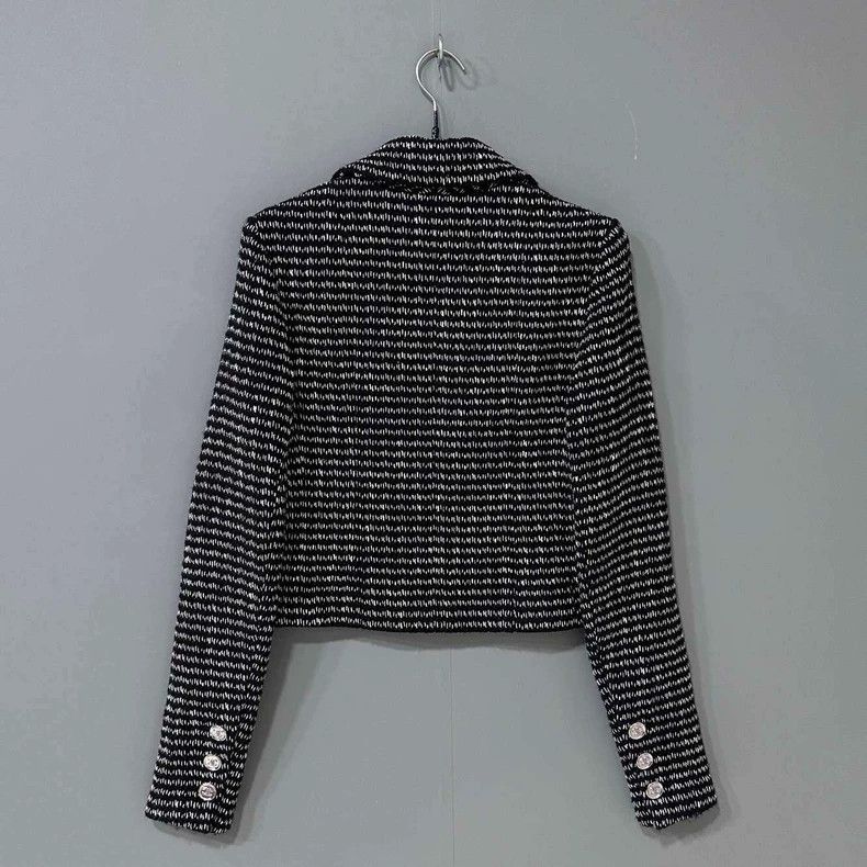 Chanel Chanel Black and white double c button tweed jacket 2504-Ne Size XS / US 0-2 / IT 36-38 - 4 Thumbnail