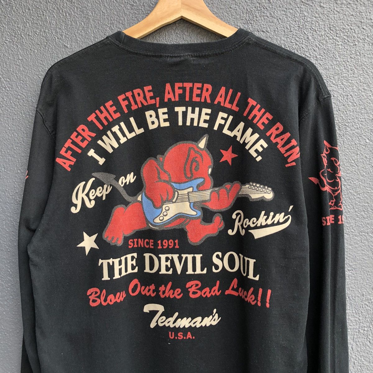 Japanese Brand Vintage y2k The Devil Soul Ted mans by Ted Company Tshirt Size US M / EU 48-50 / 2 - 3 Thumbnail