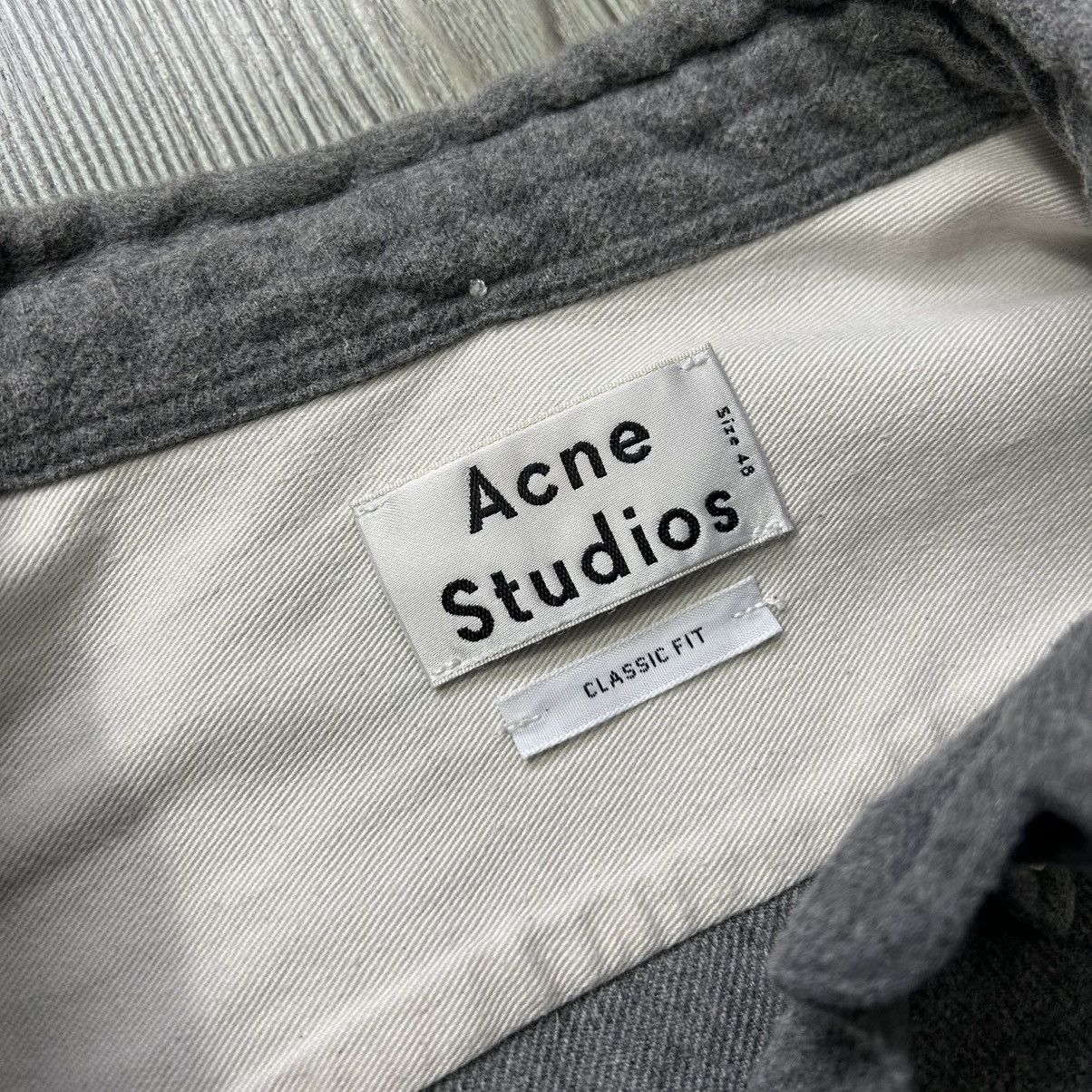Acne Studios Acne Studios Isherwood Flan AW14 Shirt Size US M / EU 48-50 / 2 - 11 Thumbnail