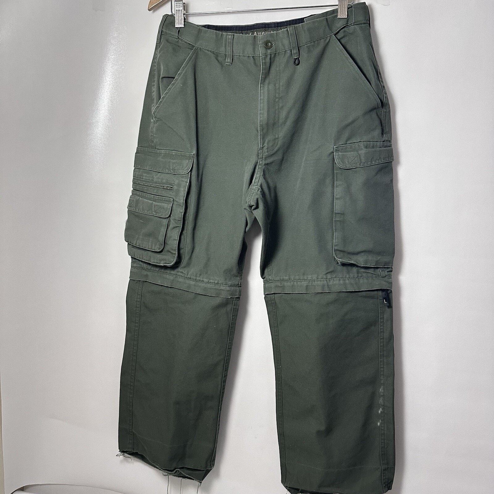 Other Boy Scouts Pants Cargo Convertible Outdoors Hiking Canvas Size US 32 / EU 48 - 1 Thumbnail