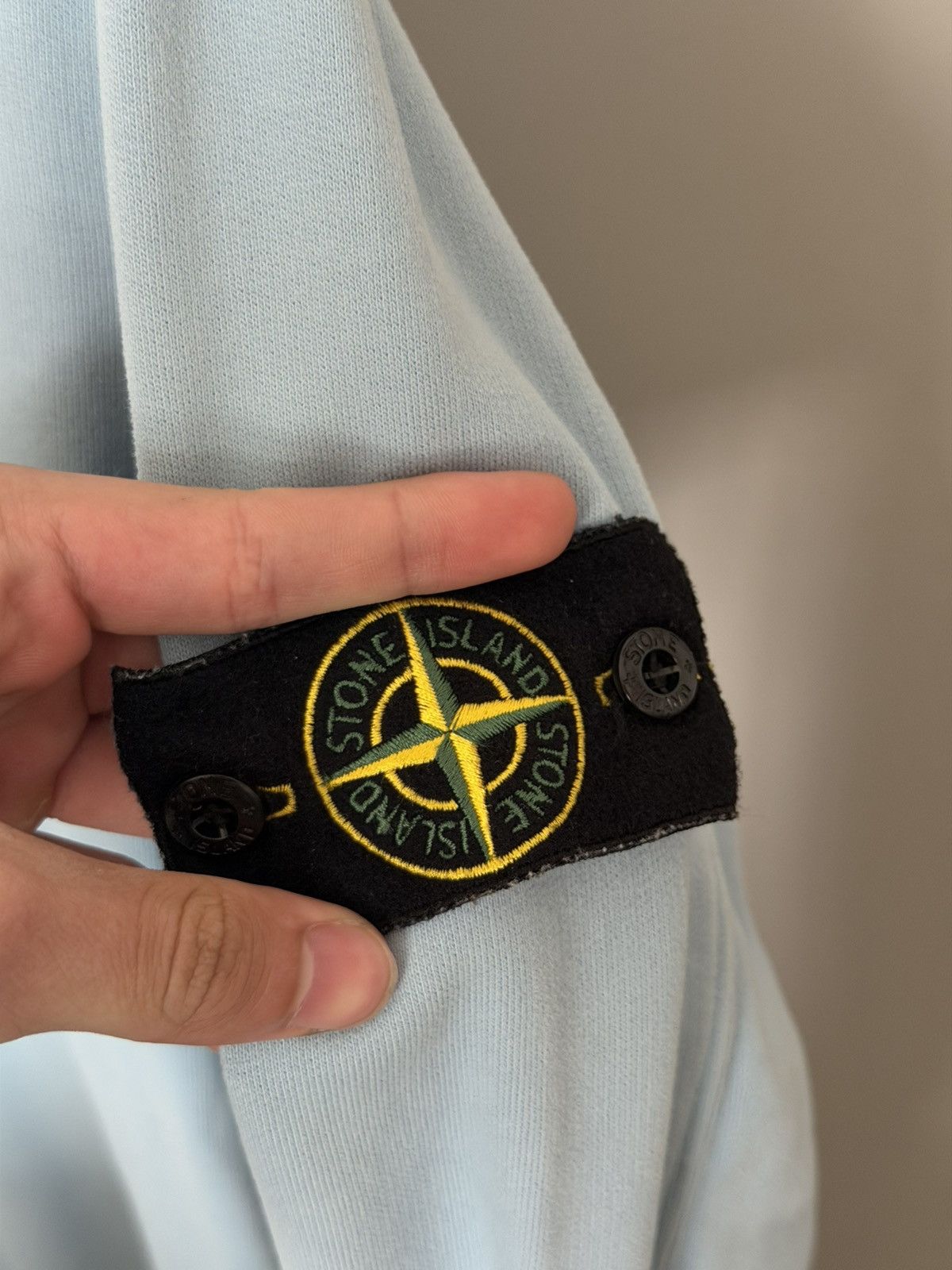 Stone Island Stone Island Light Blue Sweatshirt Size US S / EU 44-46 / 1 - 7 Thumbnail