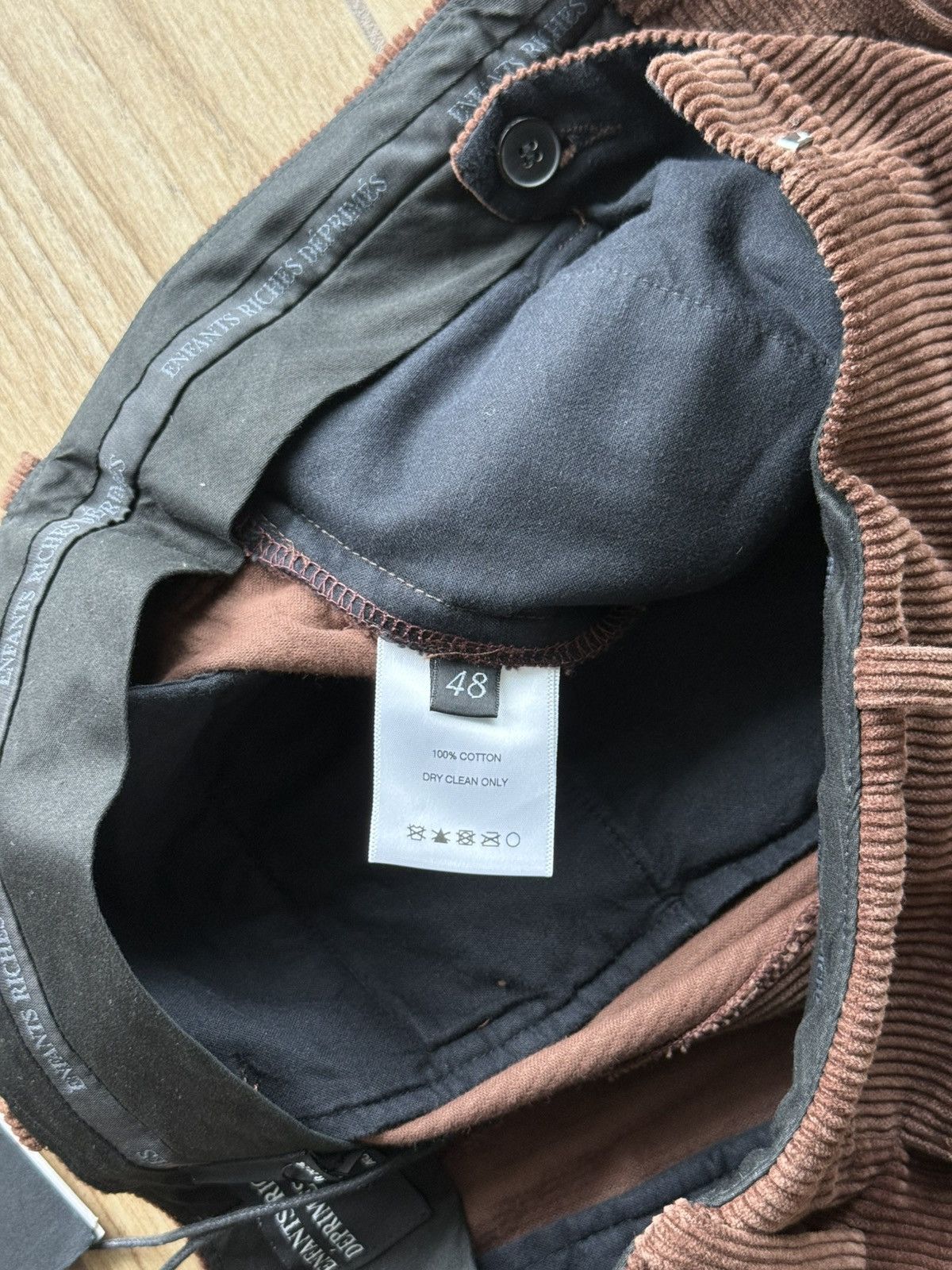 Enfants Riches Deprimes Enfants Riches Déprimés Wide-Leg Corduroy Trousers Size US 32 / EU 48 - 9 Thumbnail