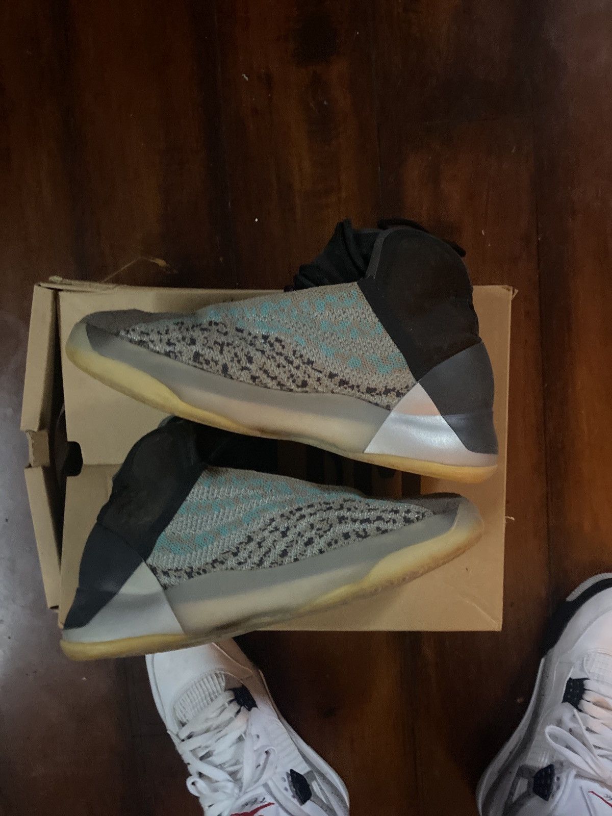 Yeezy Yeezy Qtnm Teal Blue Size US 8 / EU 41 - 5 Thumbnail