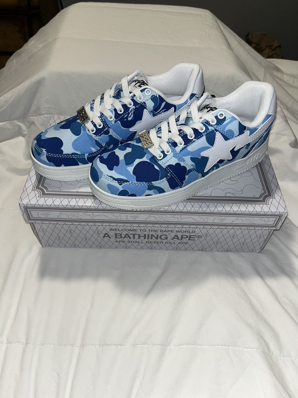 Bape ABC Camo Bape Sta / Bapesta Size 10 DS | Grailed