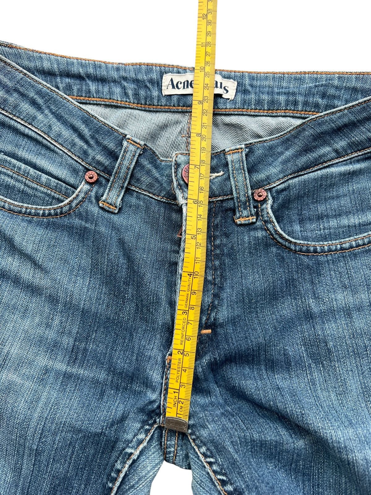 Acne Studios Acne Studios Lowrise Denim Jeans Size 27" / US 4 / IT 40 - 13 Thumbnail