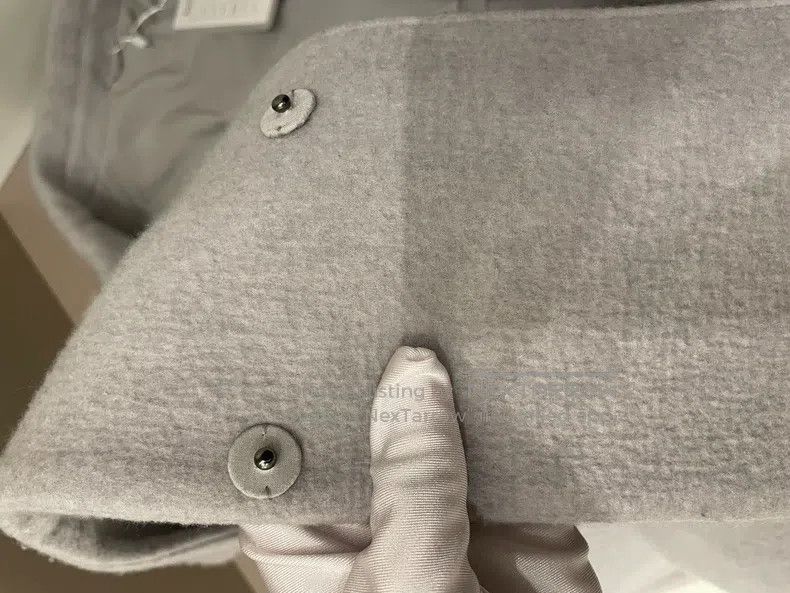 Brunello Cucinelli Brunello Cucinelli Gray Wool Cashmere Coat Size US M / EU 48-50 / 2 - 9 Thumbnail