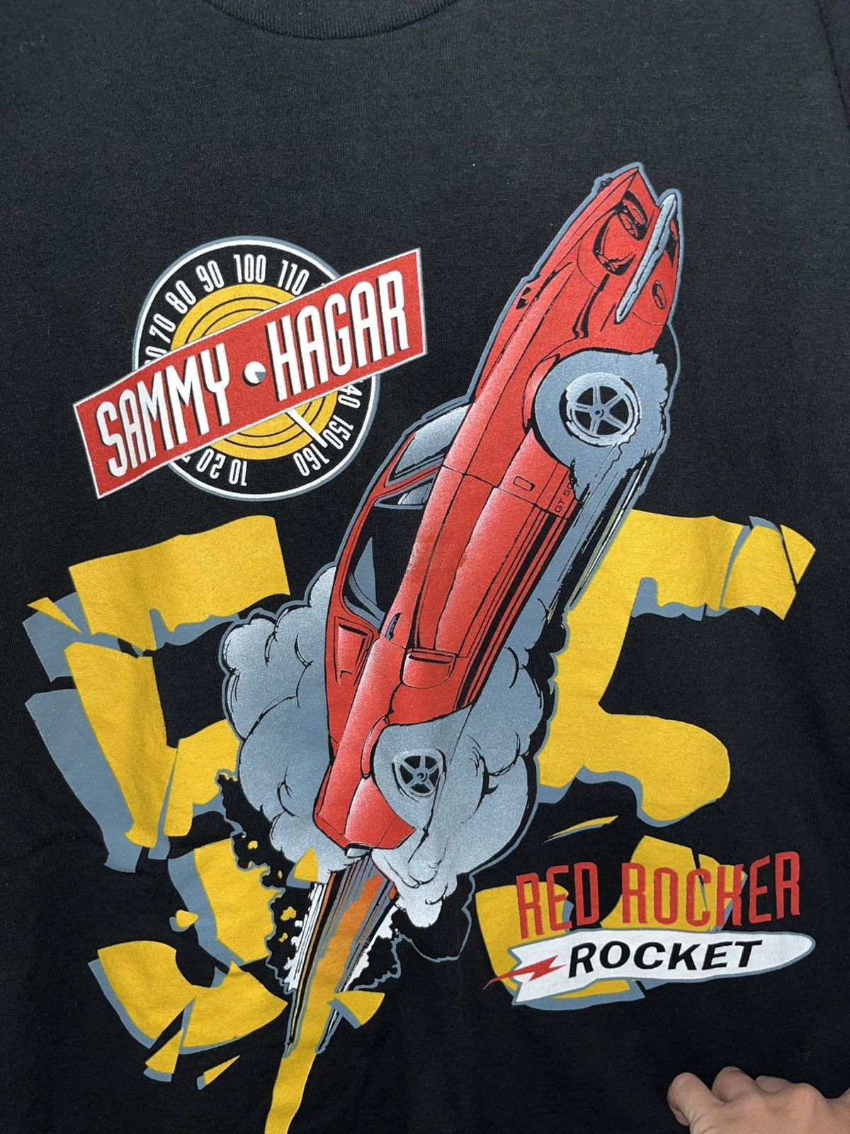 Vintage Sammy Hagar Red Rocker Tee Size US L / EU 52-54 / 3 - 4 Thumbnail