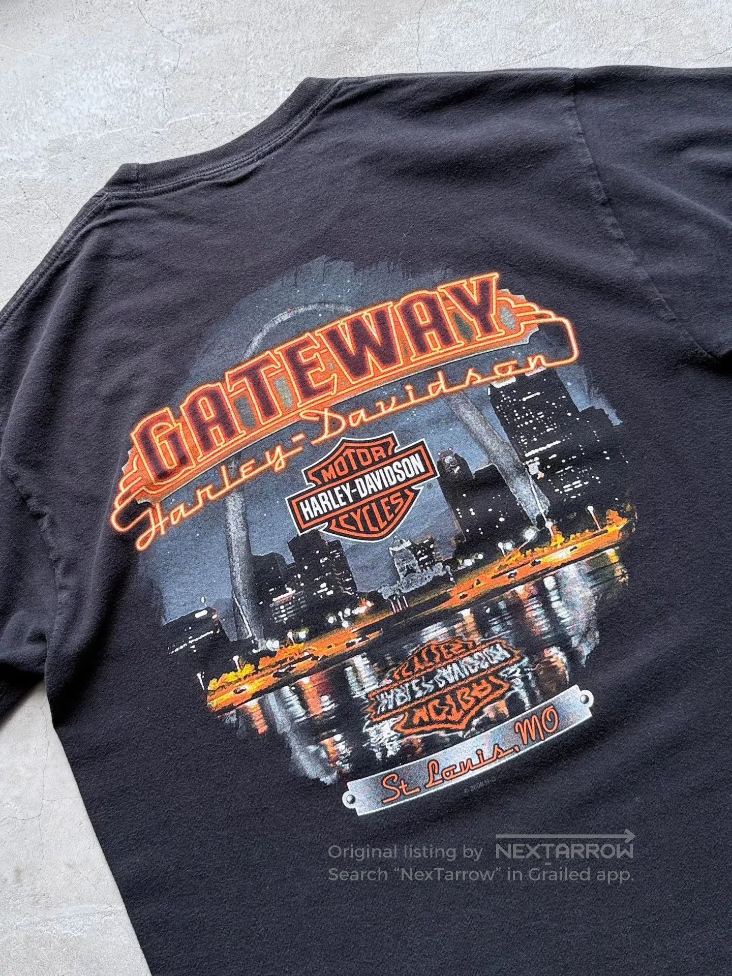 Vintage Vintage 2008 Harley Davidson Gateway Tee. Size US M / EU 48-50 / 2 - 7 Thumbnail