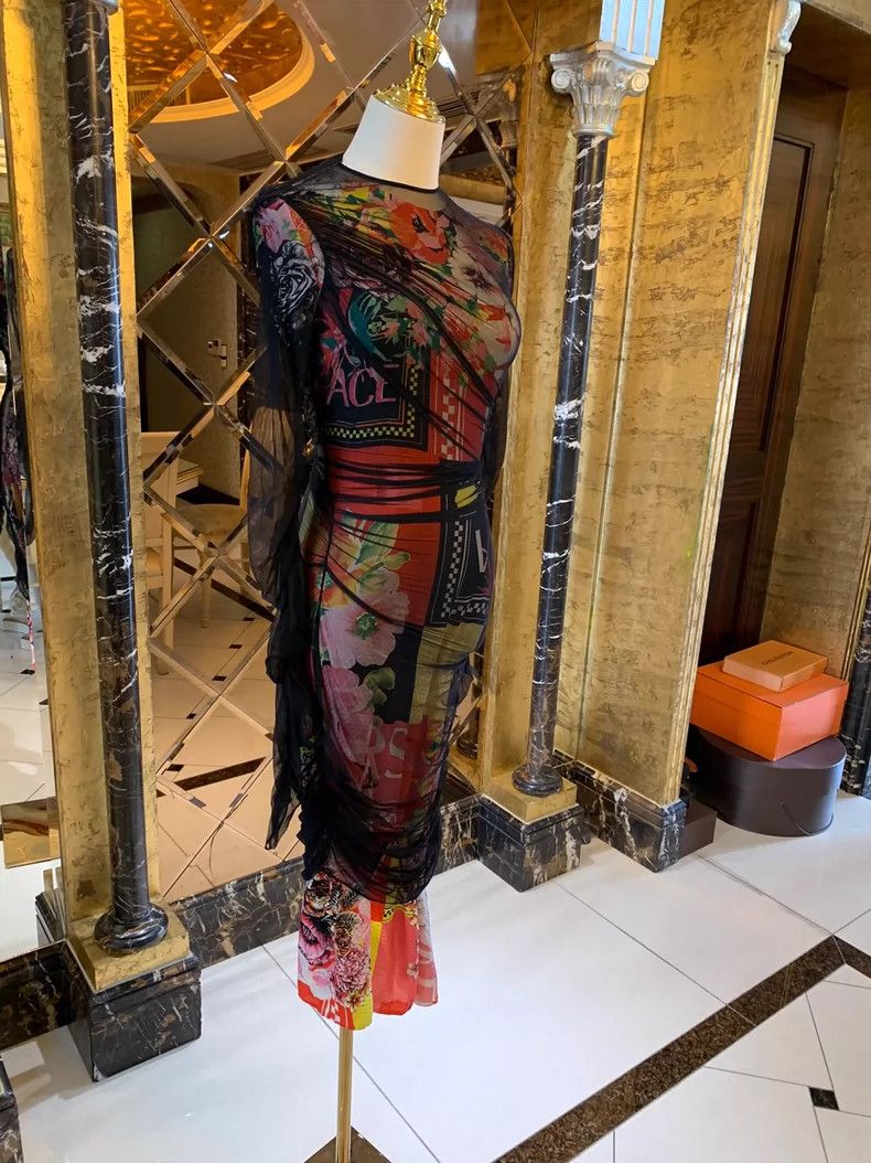 Versace Versace Two-piece dress dress Size M / US 6-8 / IT 42-44 - 6 Thumbnail