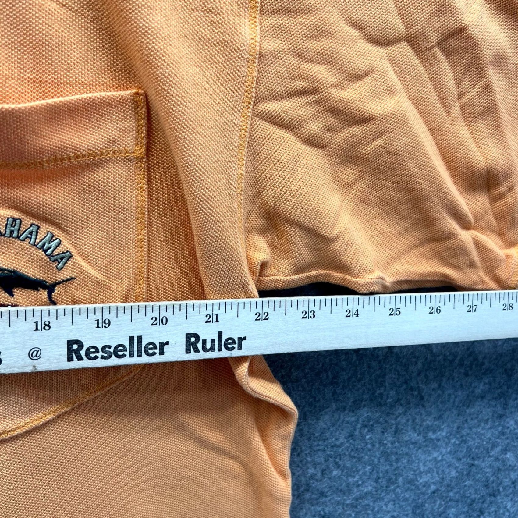 Tommy Bahama VINTAGE Tommy Bahama Shirt Mens L Orange Relax Crewneck Pocket Tee Short Sleeve VTG Shirt Size US L / EU 52-54 / 3 - 7 Thumbnail