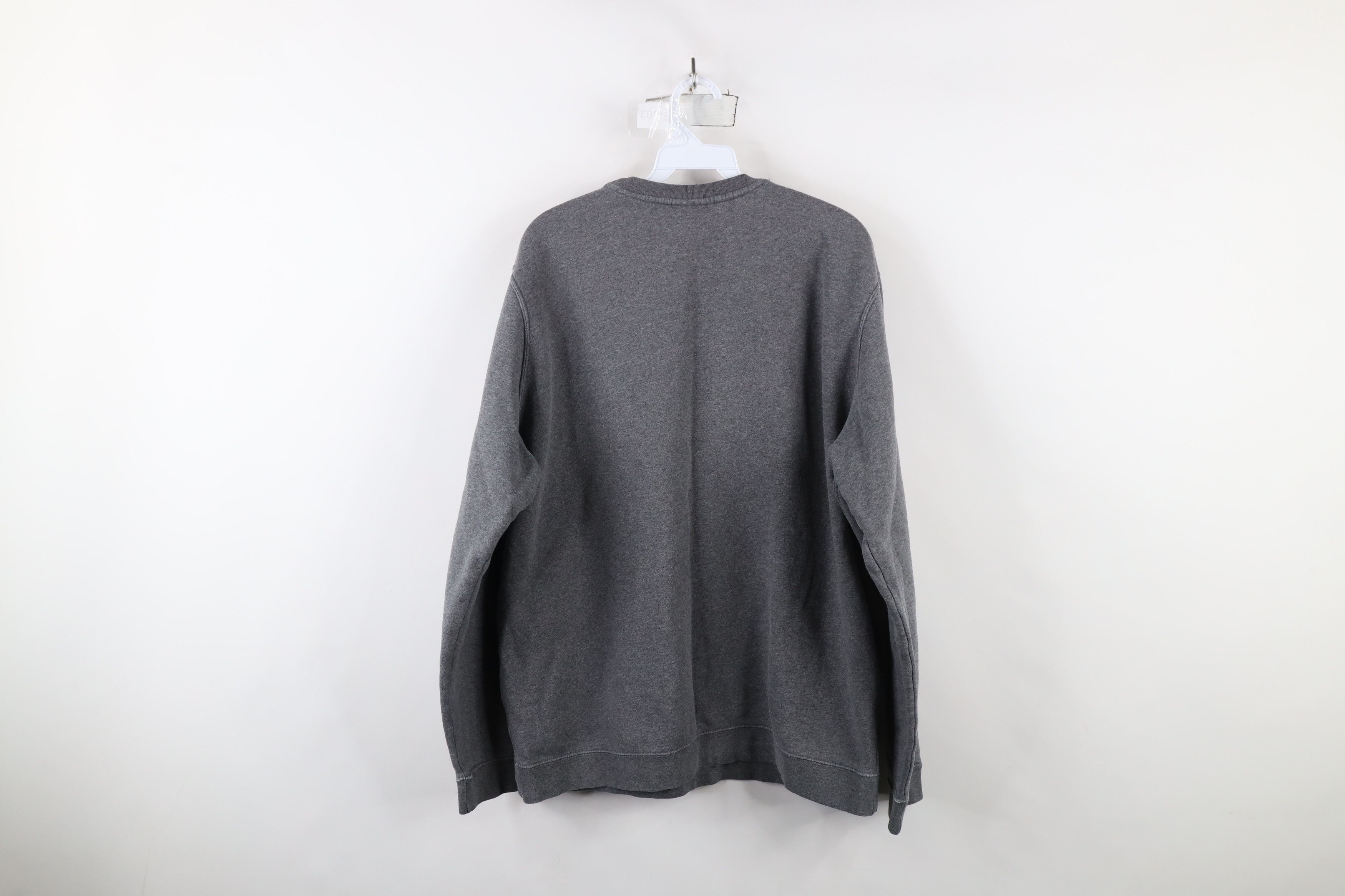 Nike × Vintage Vintage Y2K Nike Scott Mini Swoosh Crewneck Sweatshirt Gray Size US XL / EU 56 / 4 - 10 Thumbnail